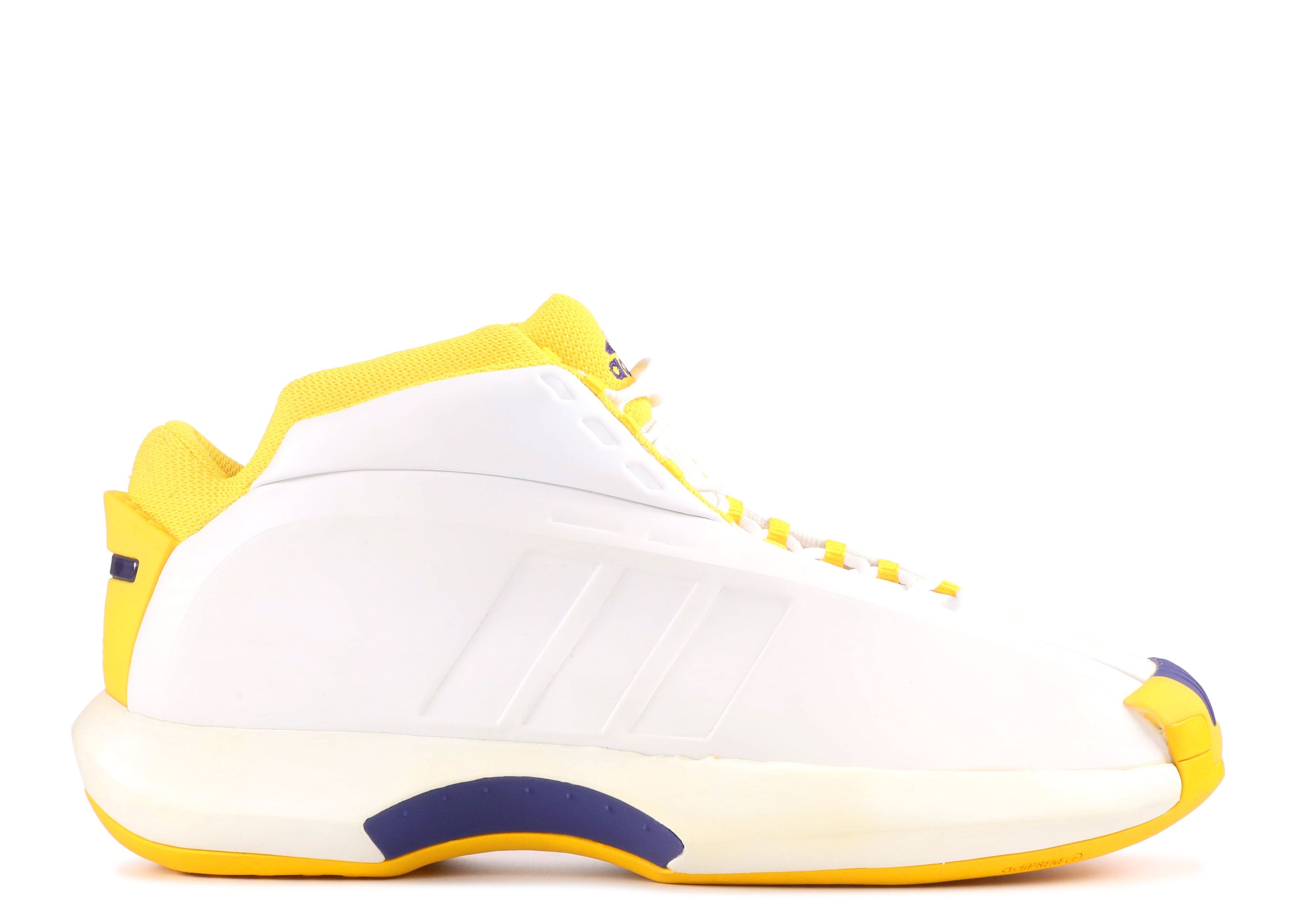 adidas gazelle silver green womens 2006 ADIDAS Kobe Crazy 1 Lakers Yellow Purple Basketball Shoes 10US main image 0