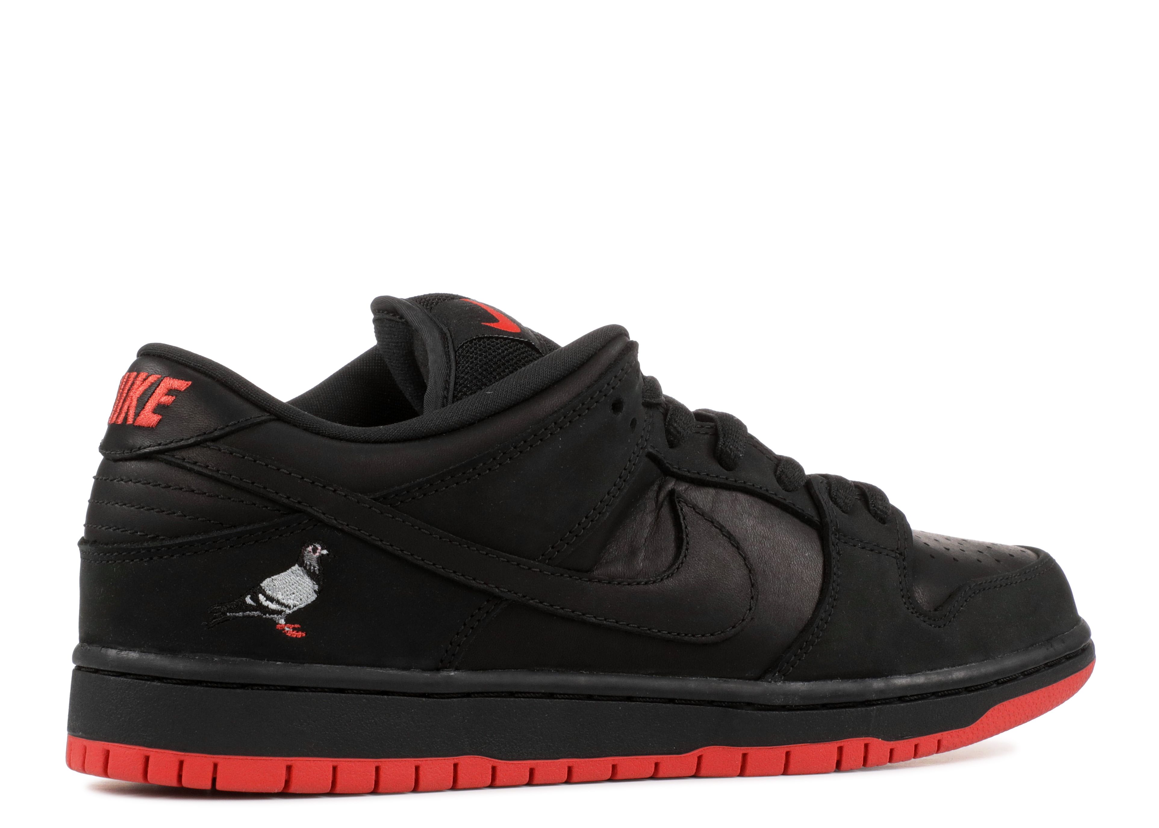 Nike Sb Dunk Low Trd Qs 'black Pigeon Nyc Exclusive' - Nike - 883232 008 -  black/black-sienna | Flight Club