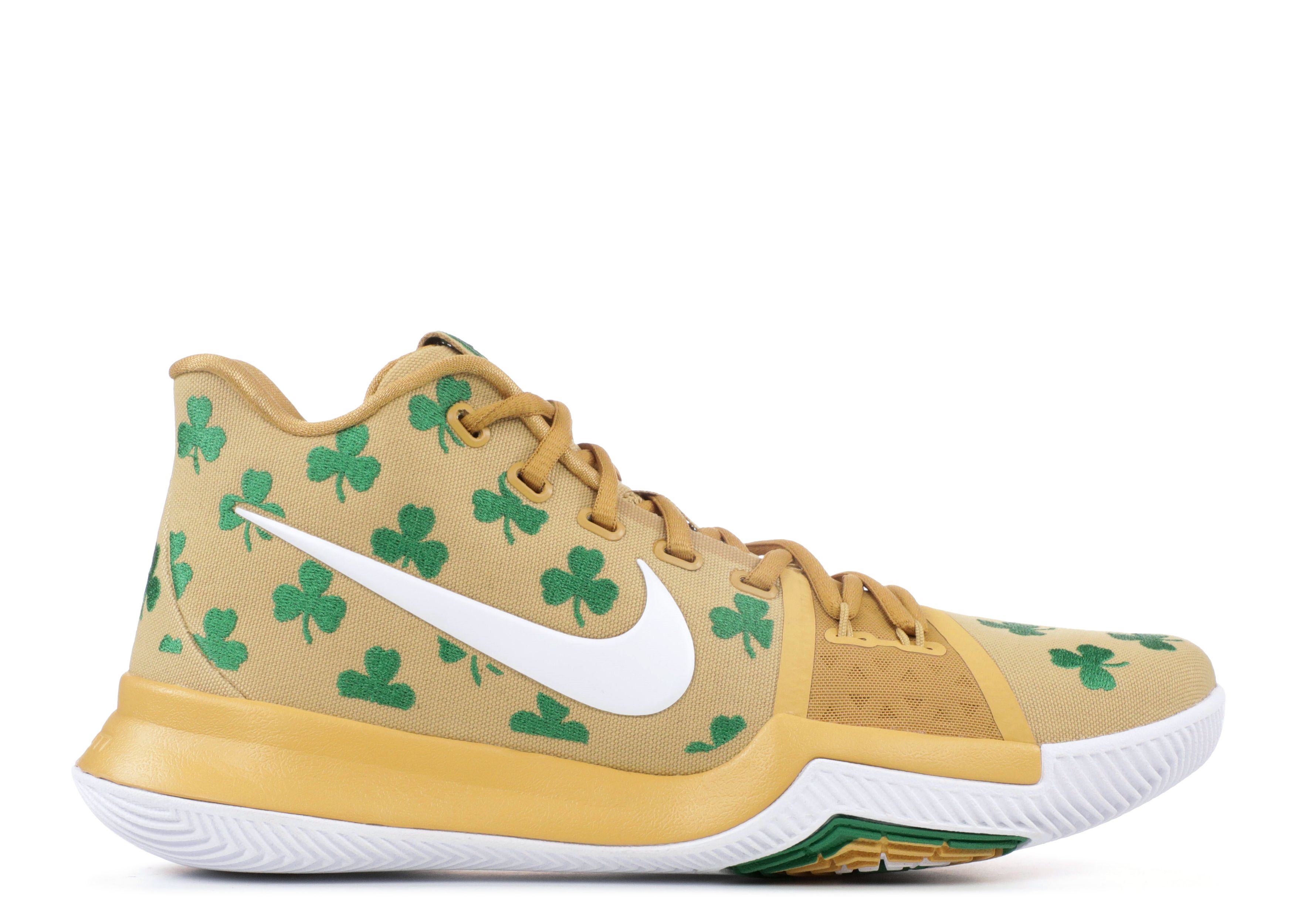 Kyrie 'Luck' PE Nike AR4566 700 club gold/white-clover