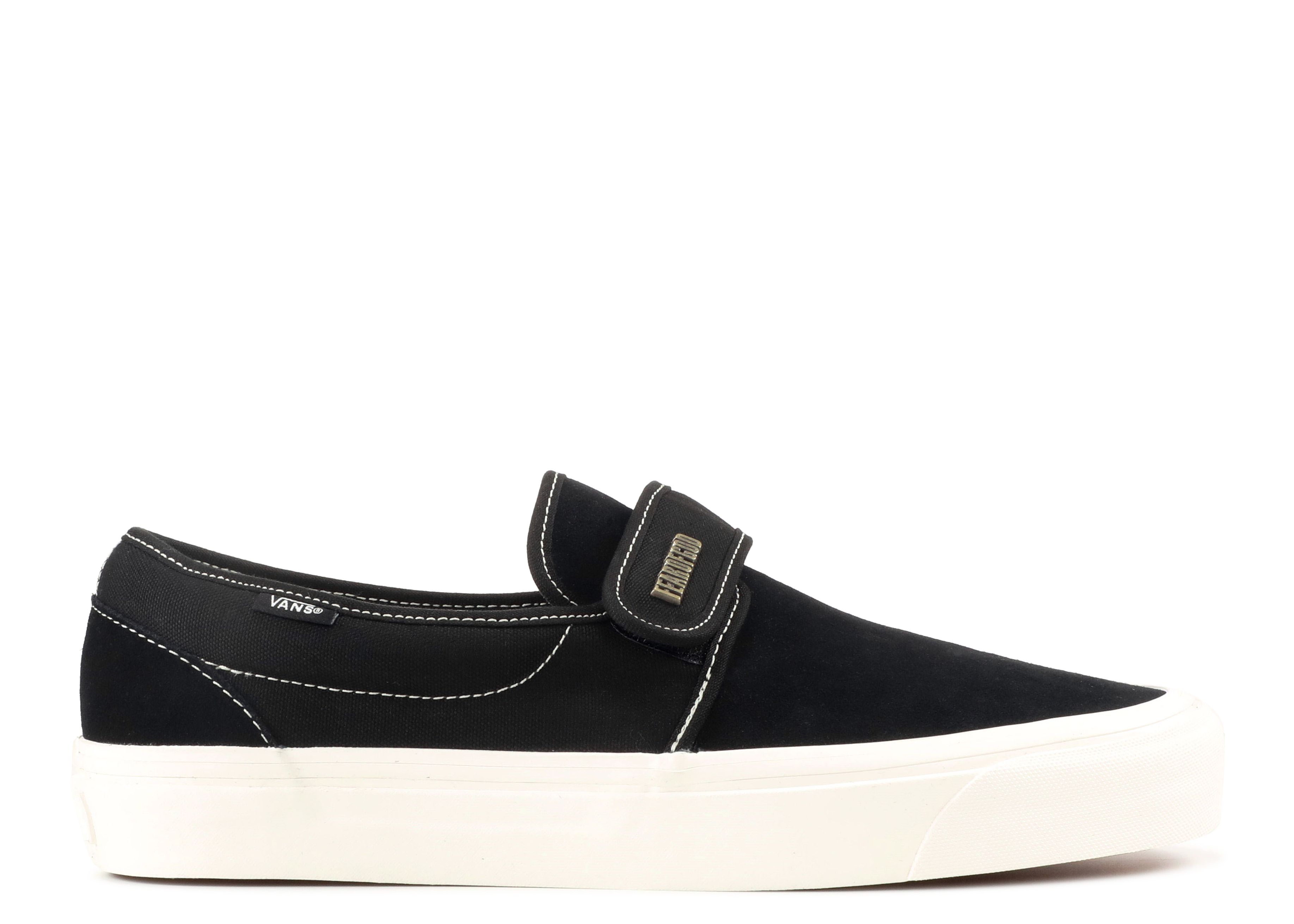 Fear Of God X On V DX 'Maxfield Exclusive' - Vans - VN0A3J9FPUF - black/suede Flight Club