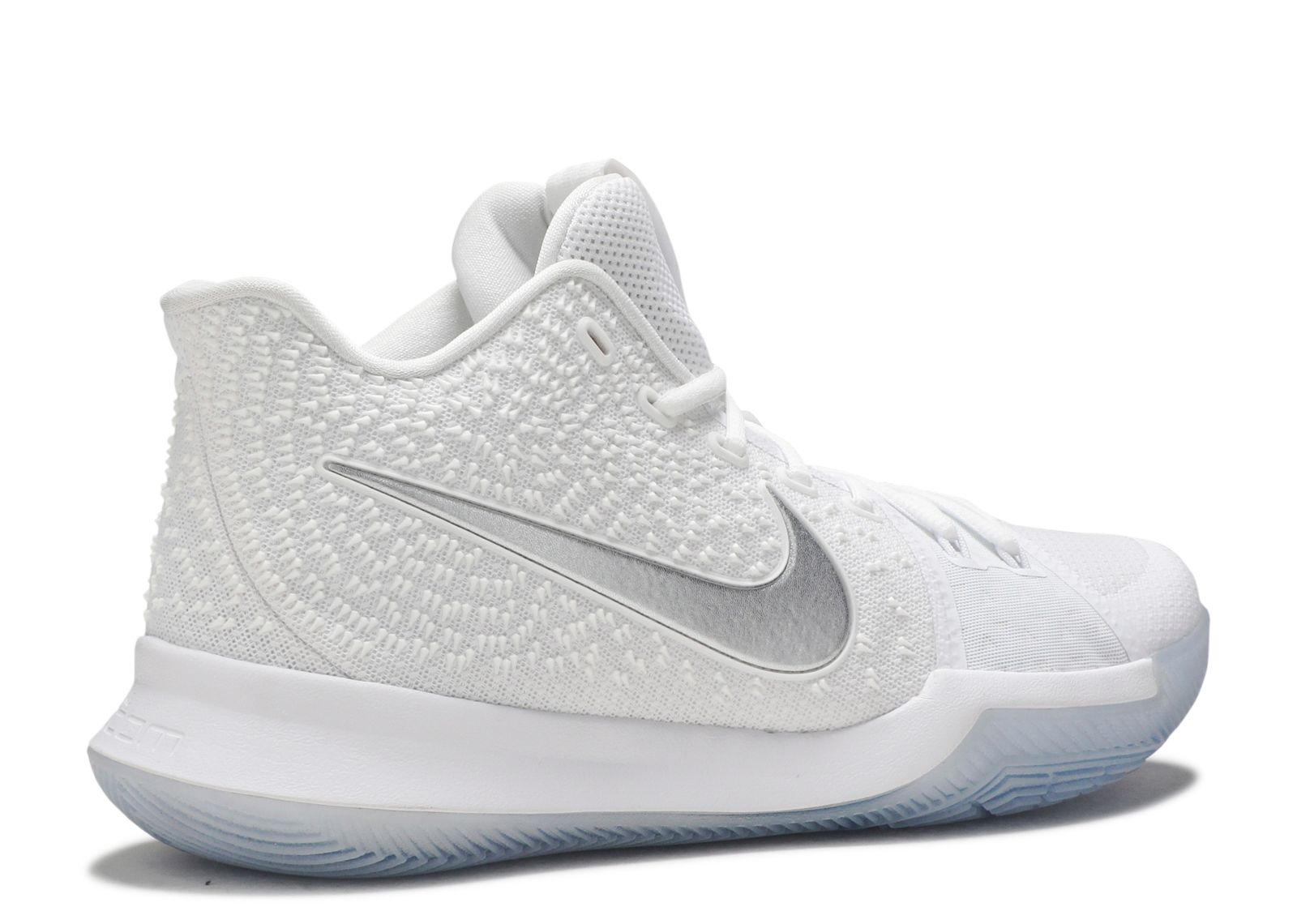 kyrie 3 white and black