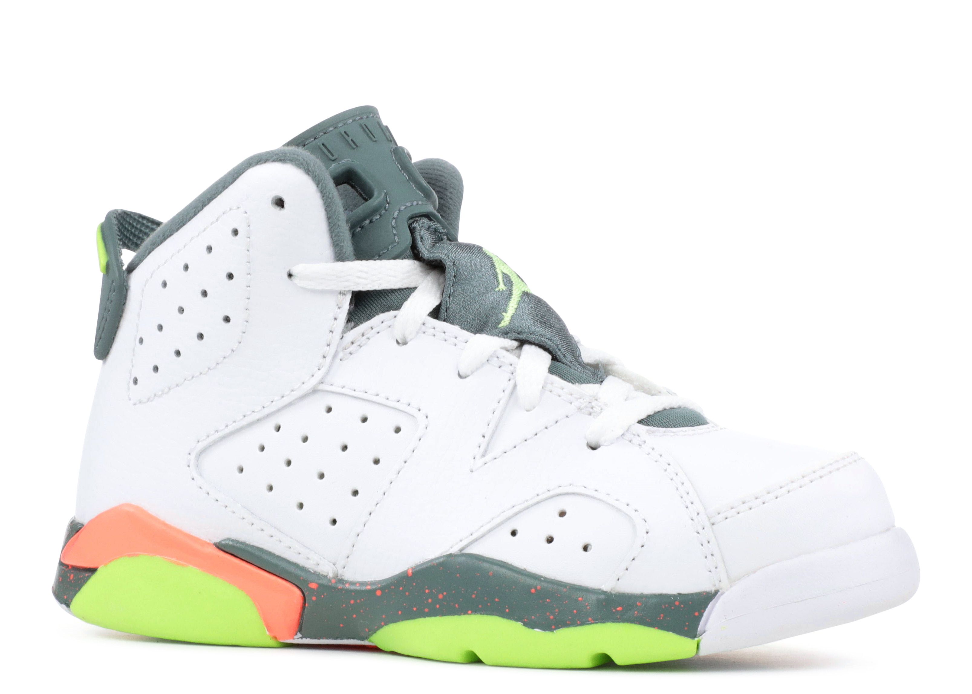 Air Jordan 6 Retro BP Bright Mango Air Jordan 384666 114 white ghost green hasta bright mango Flight Club