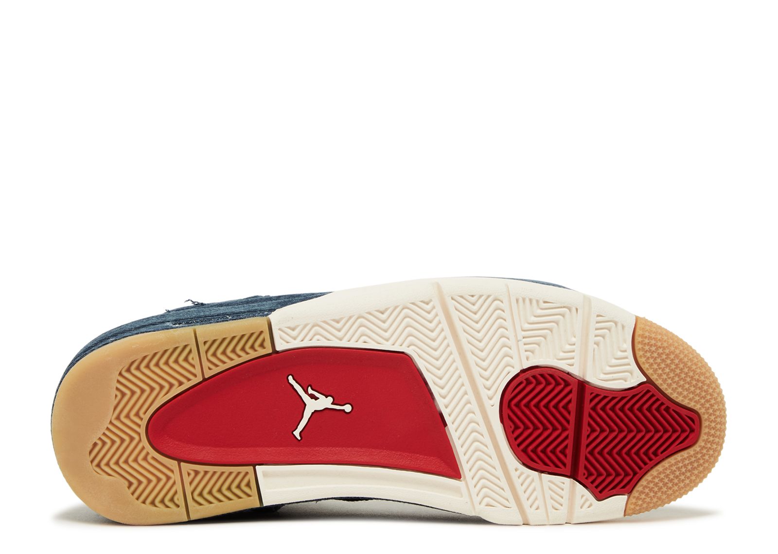 Air jordan 4 hot sale levis price