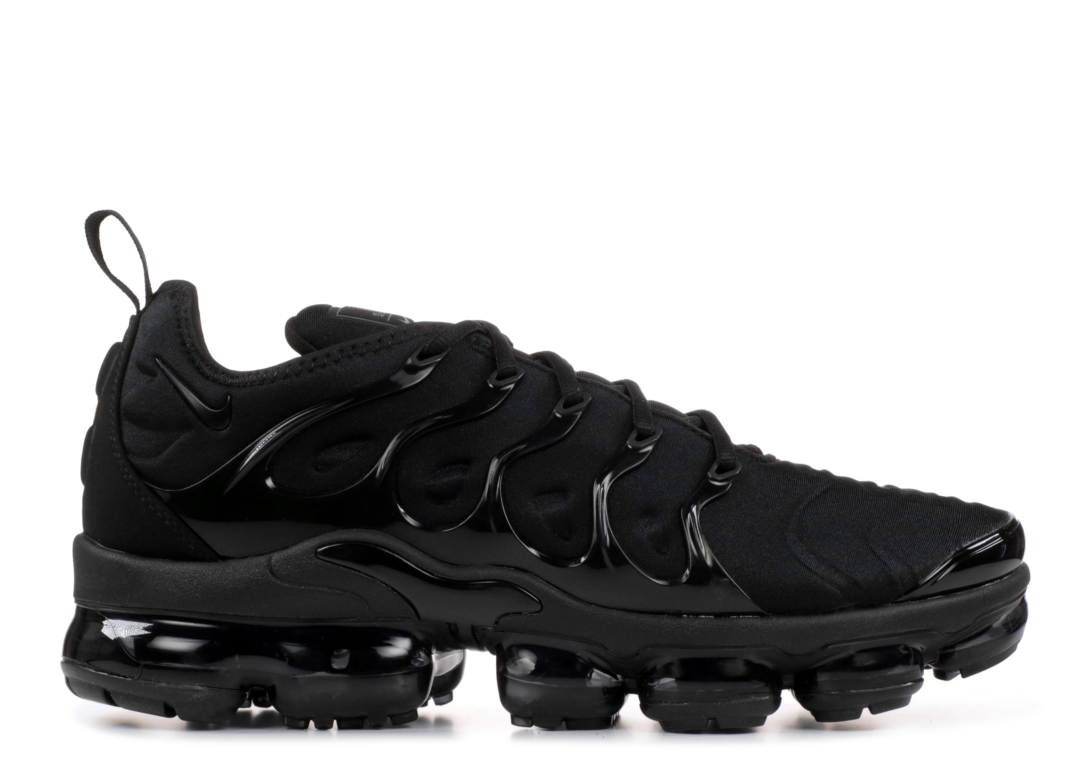 Air VaporMax Plus 'Triple Black' - Nike - 924453 004 - black/black-dark  grey | Flight Club