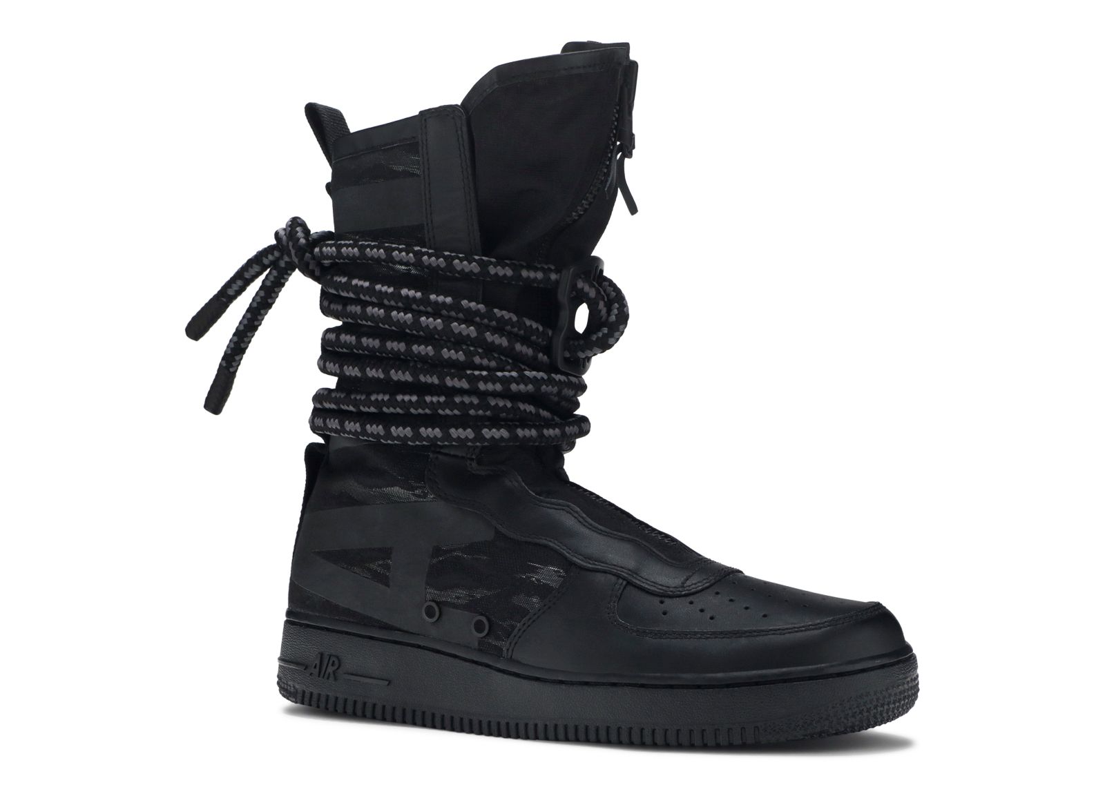 SF Air Force 1 High 'Black' - Nike - AA1128 002 - black/black | Flight Club
