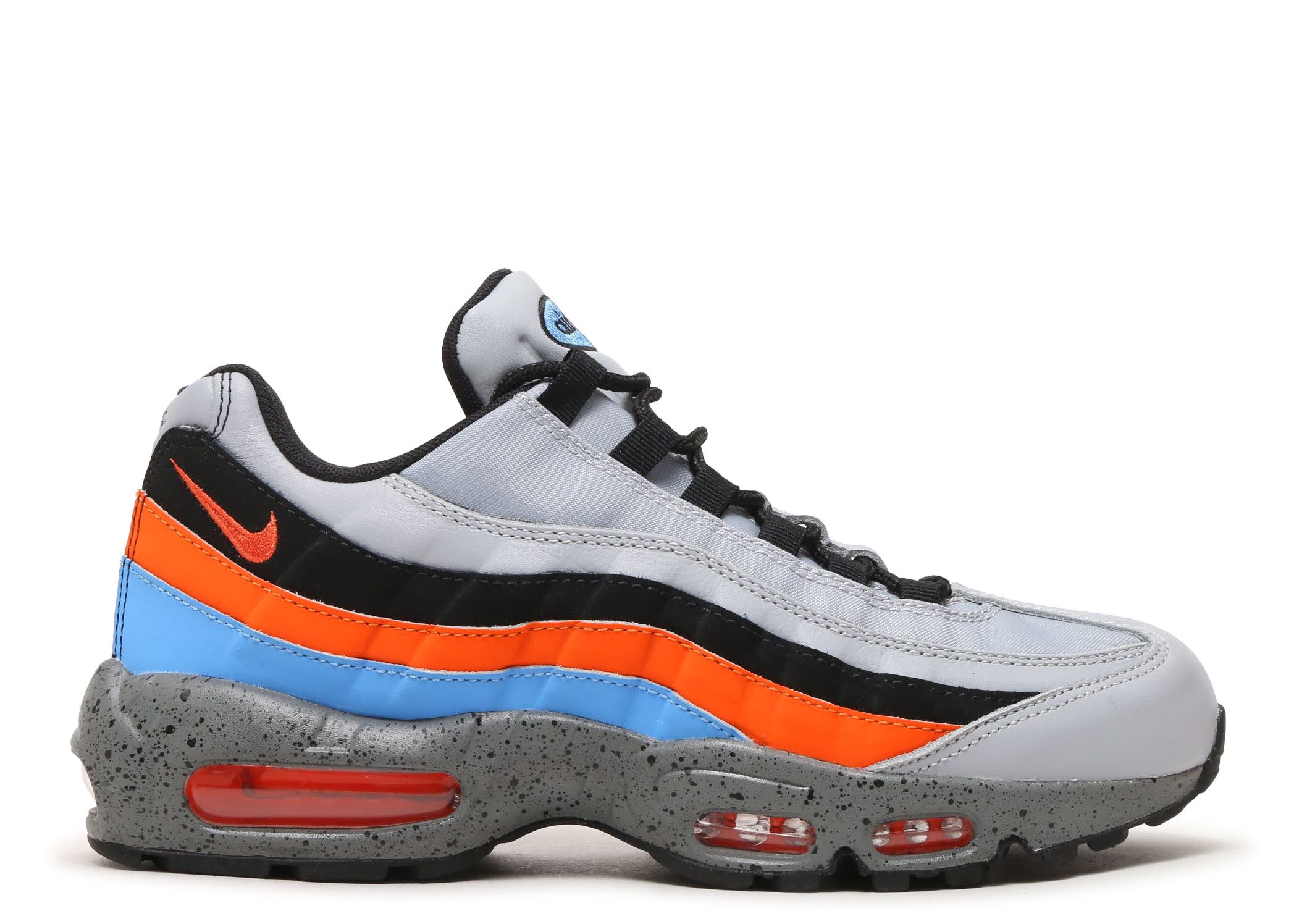 Orange Air Max 95 Premium Wolf Grey Nike Air Max 95 PRM (8, Wolf Grey Safety Orange) On Galleon