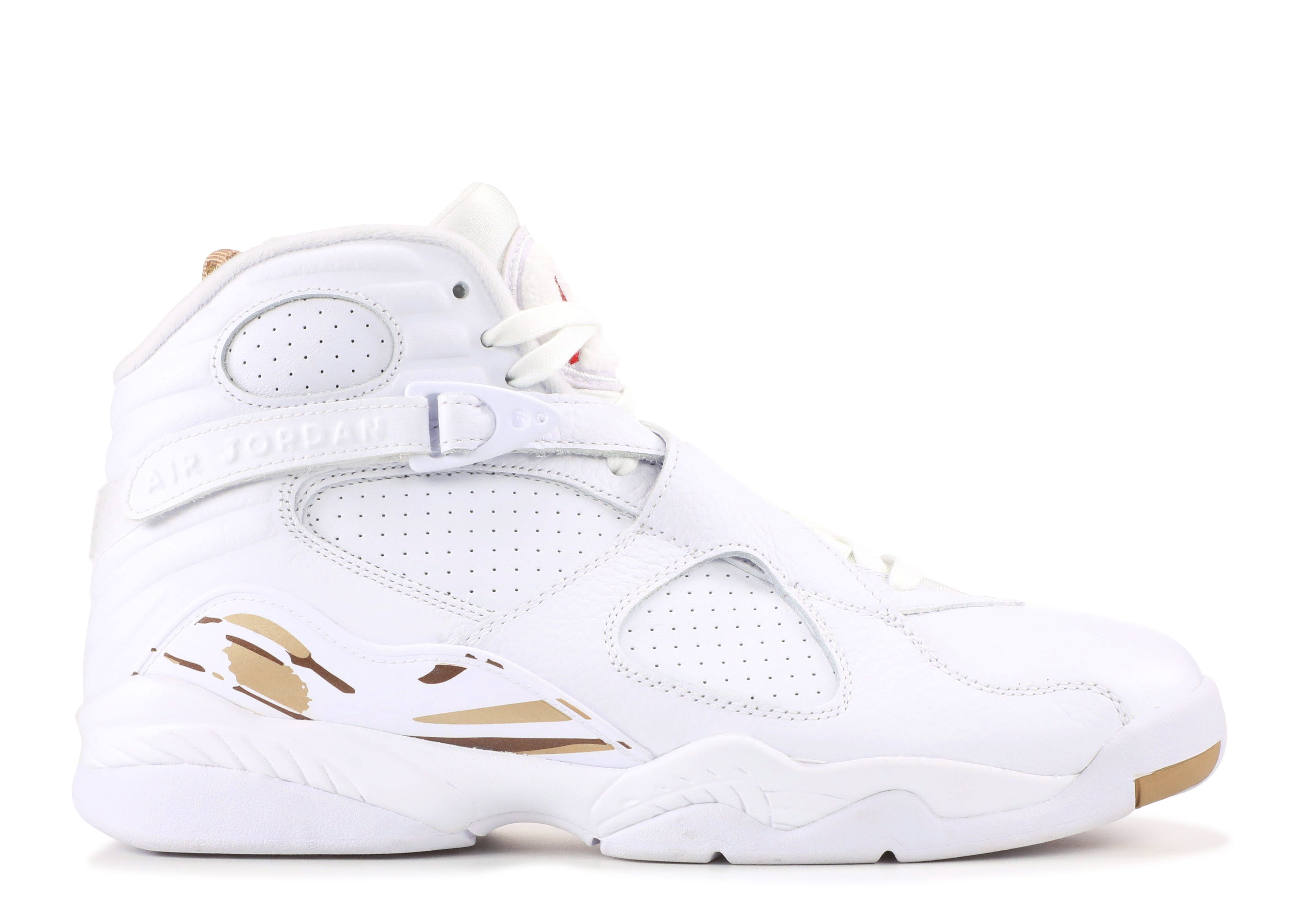 OVO X Air Jordan 8 Retro 'White' - Air 