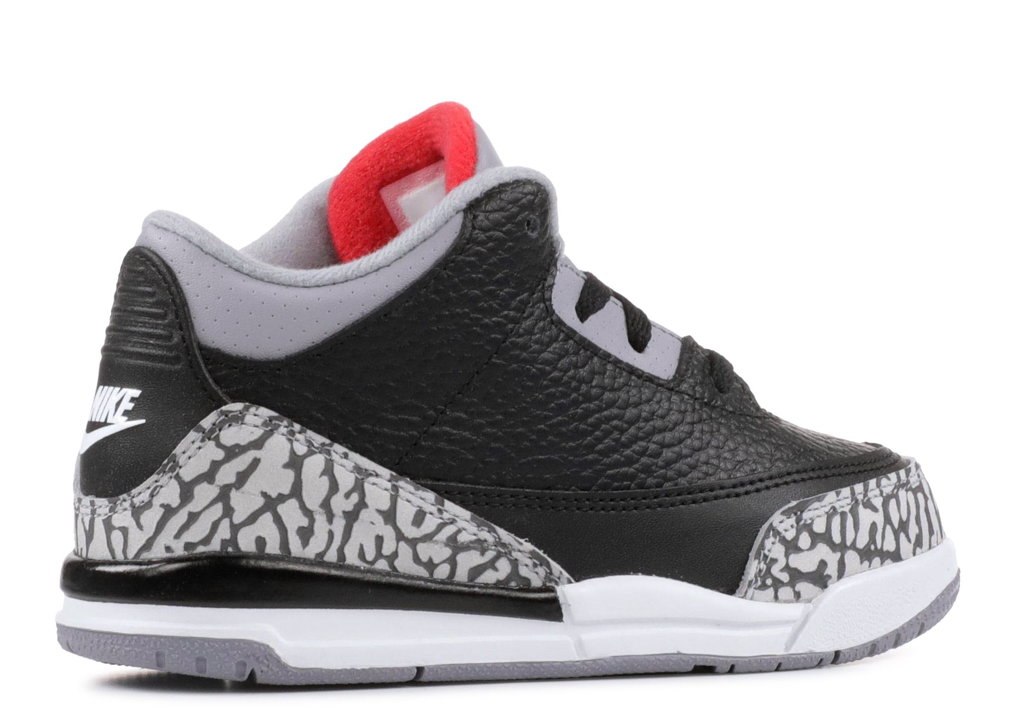 jordan 3 black cement flight club