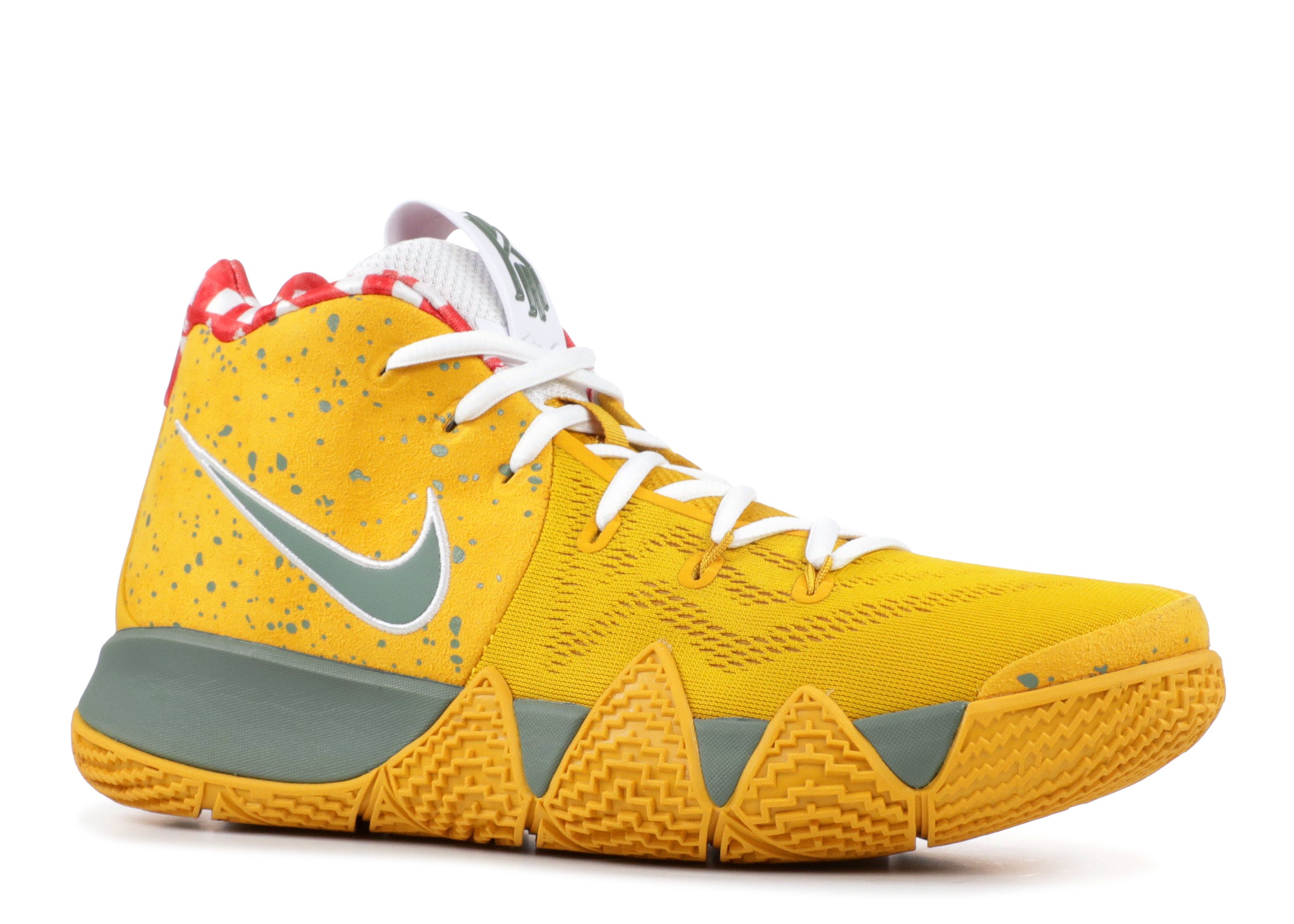 Nike Kyrie 4 TV PE 11 Yellow Lobster Sneakers - Farfetch
