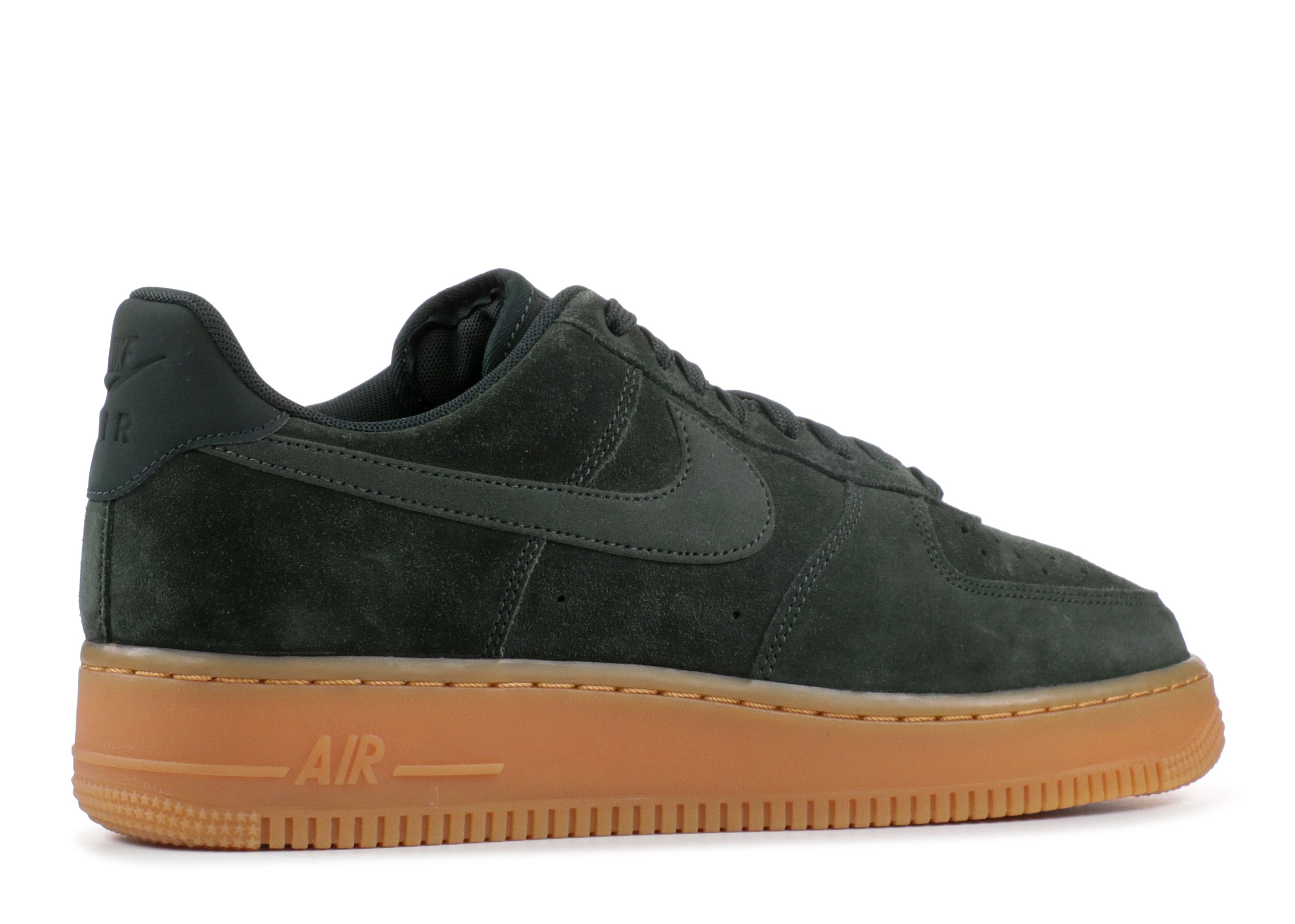 nike air force 1 07 suede green