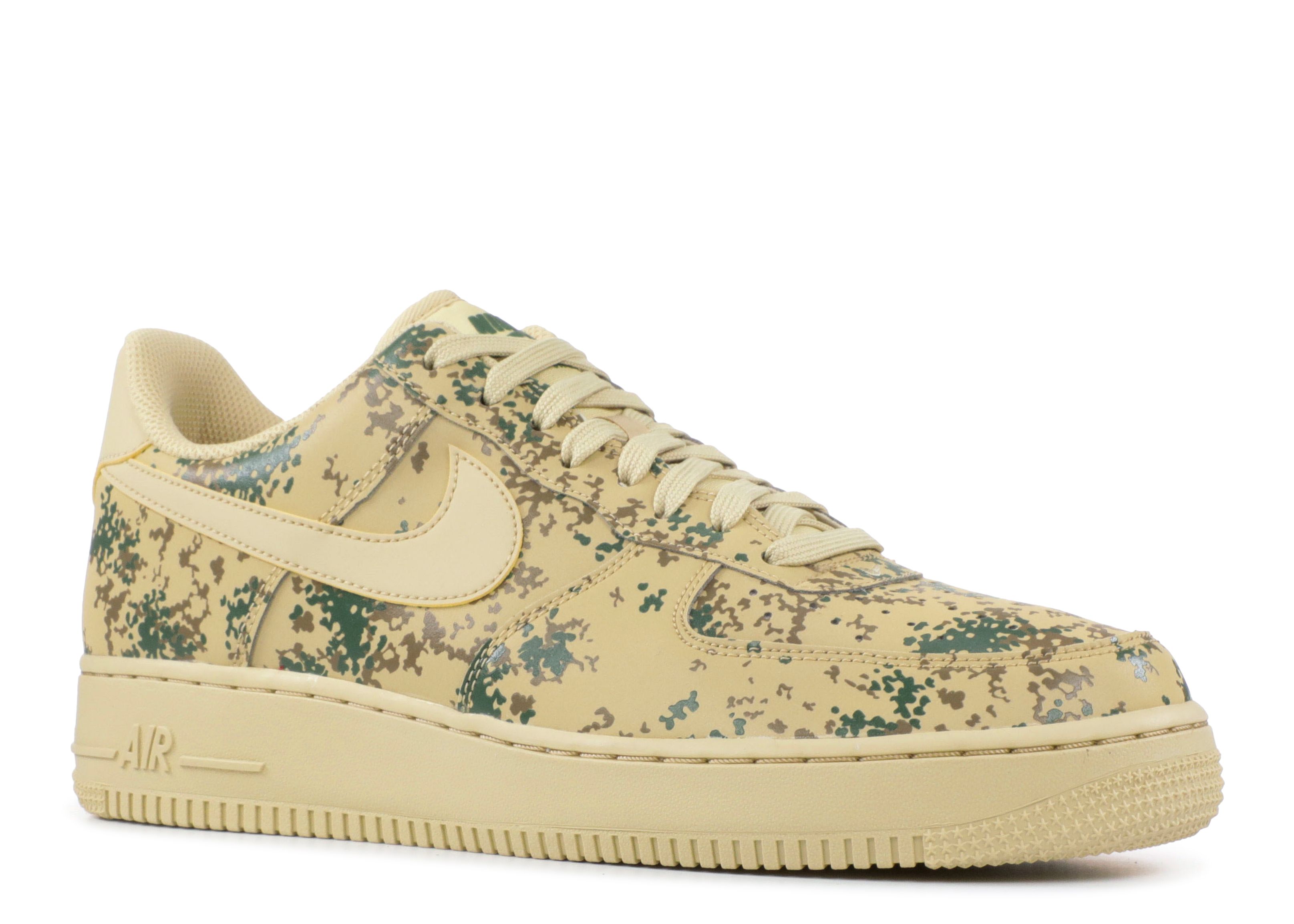 air force 1 low desert camo team gold