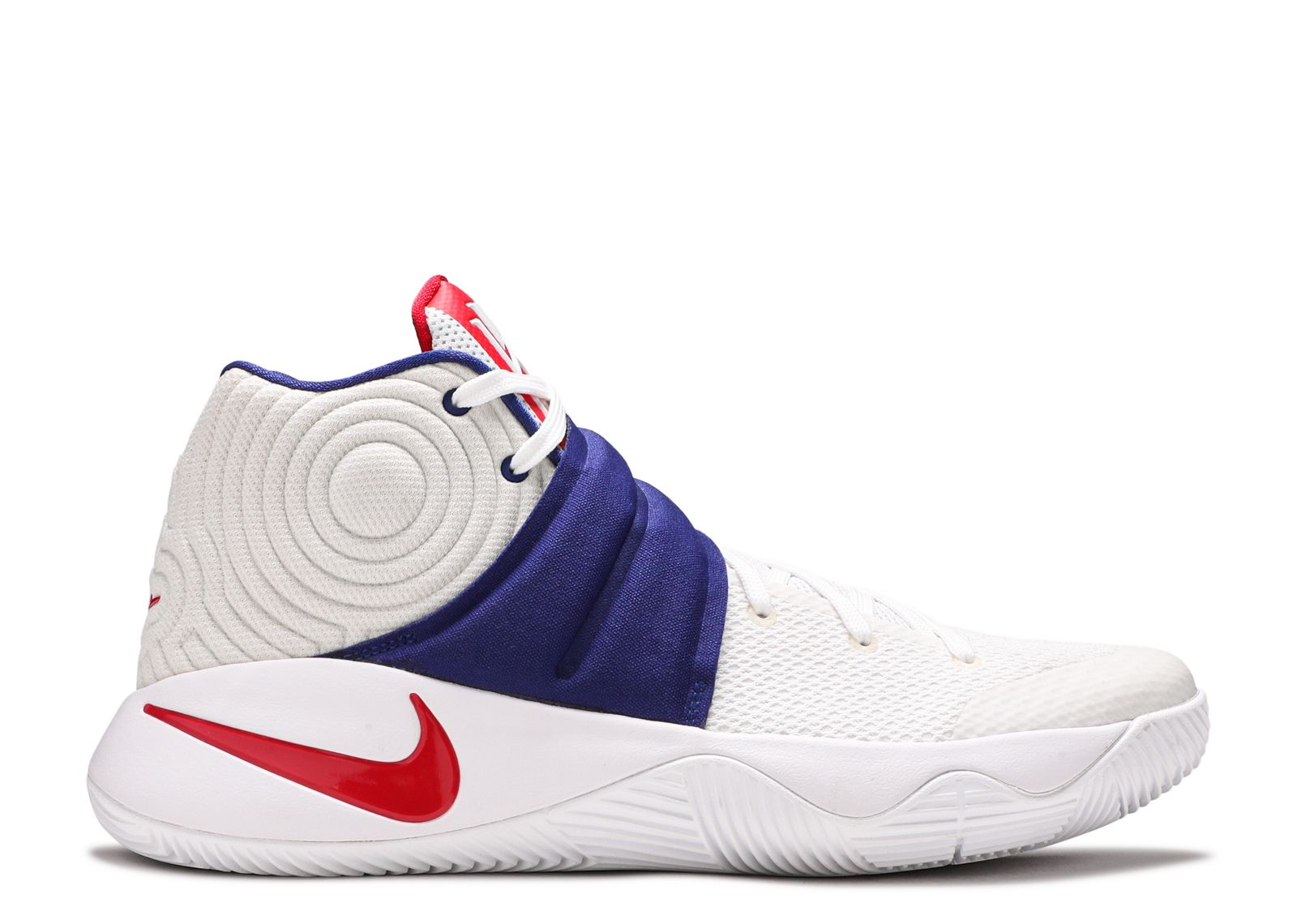 red and white kyrie 2