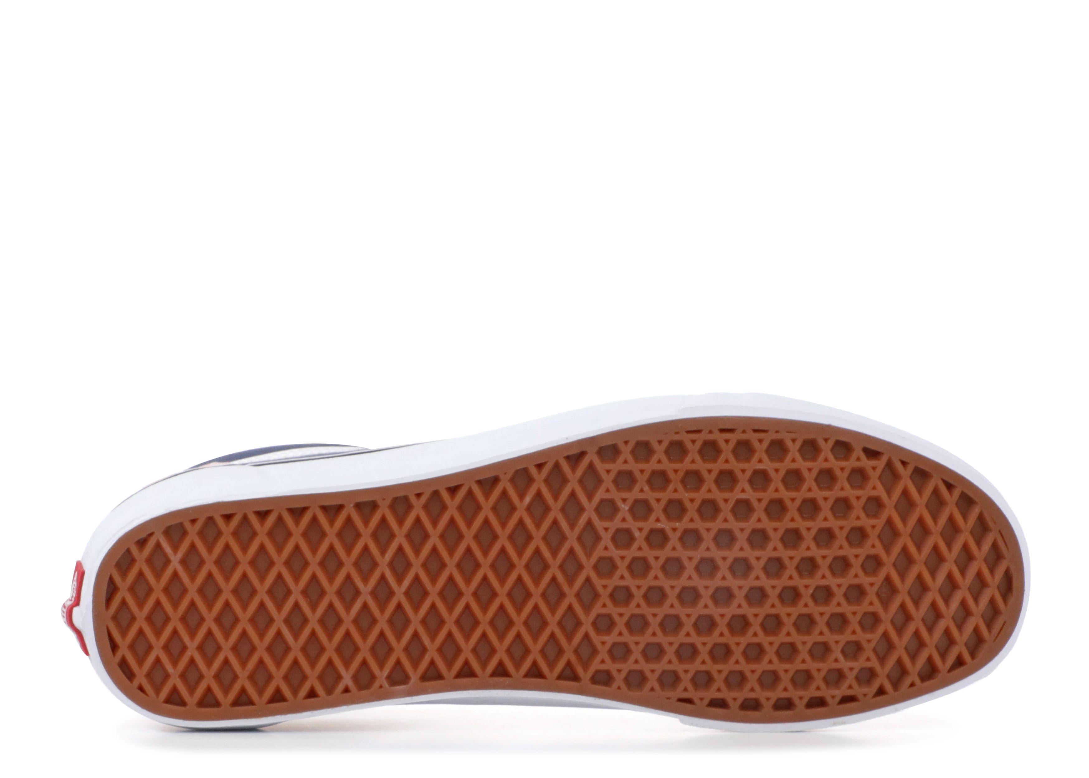 vans old skool indigo & chalk pink skate shoes