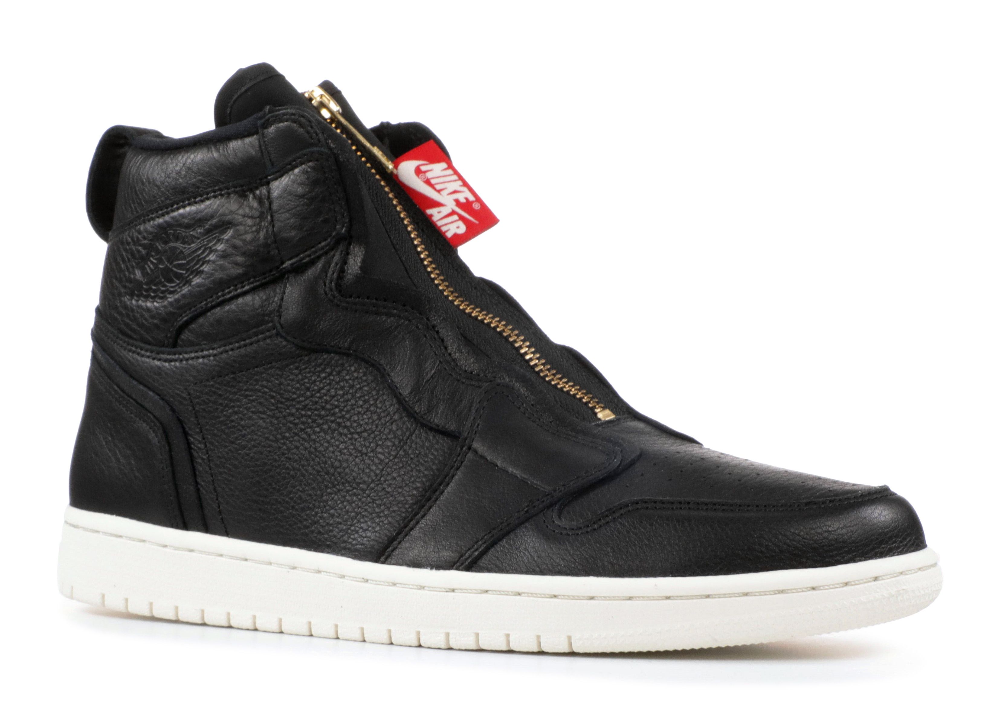 jordan 1 retro high zip black sail