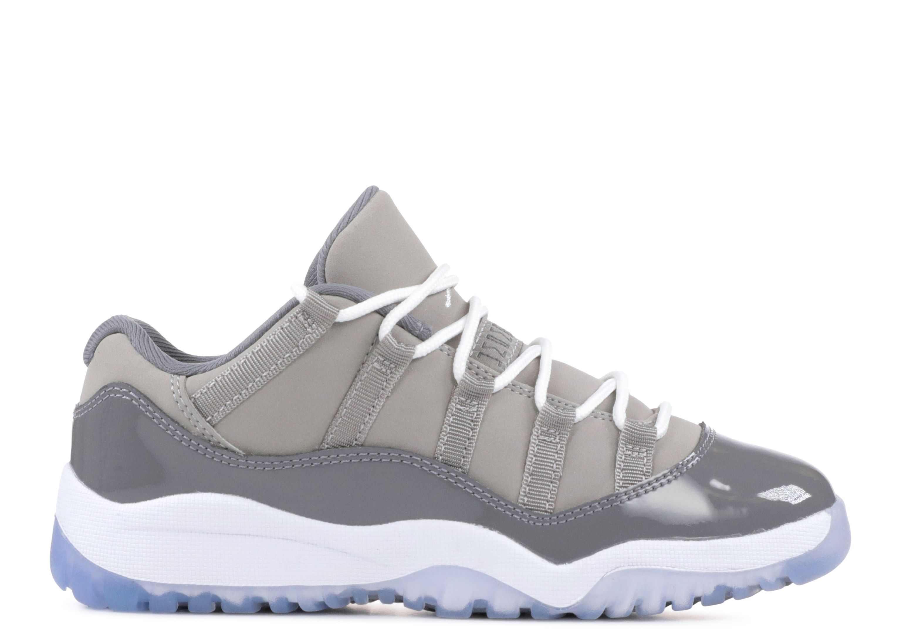 grey and white jordan 11