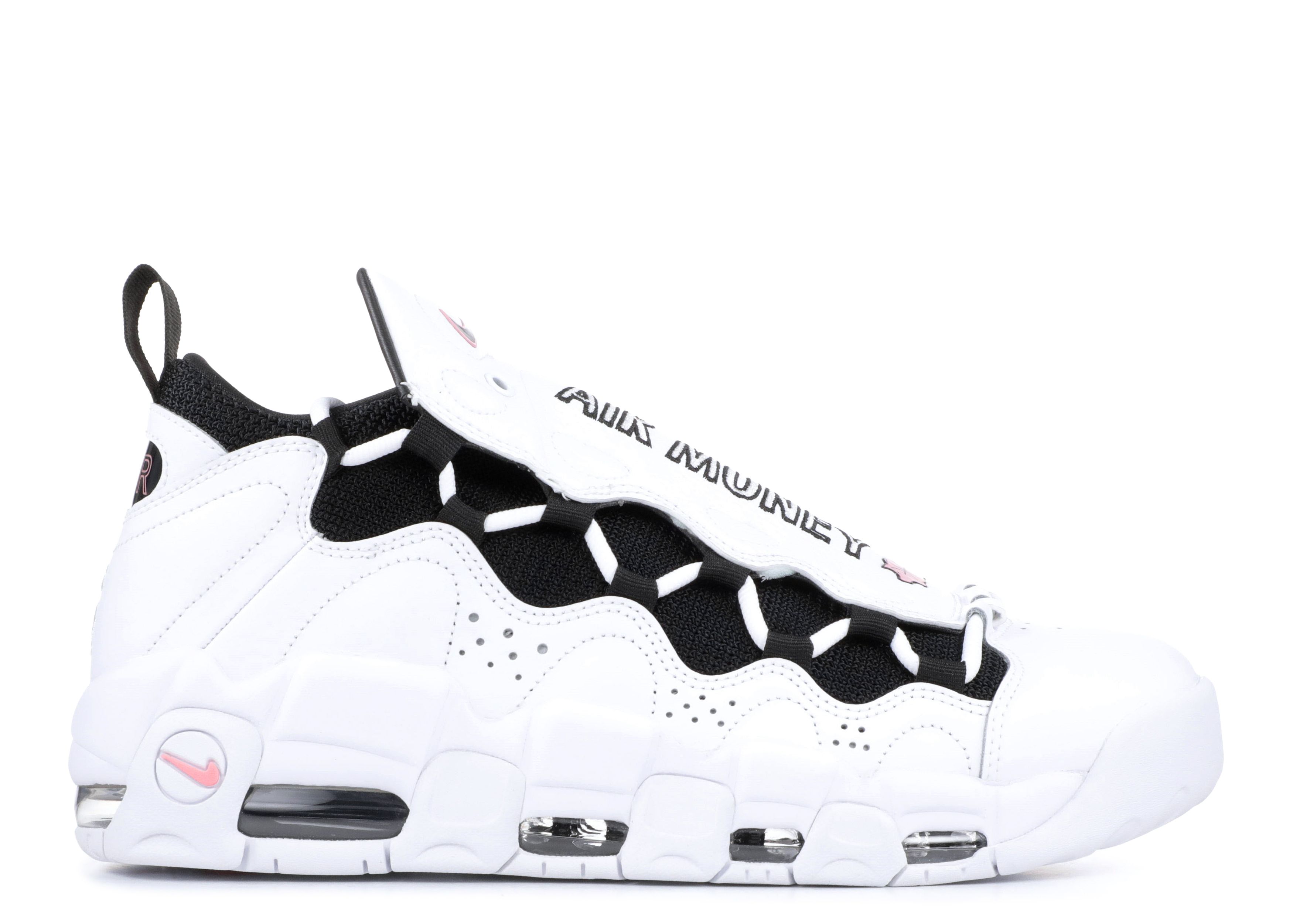 Nike Air More Money Mo‎ Money White Black Red Sneaker Shoes Size 8 US Men main image 4