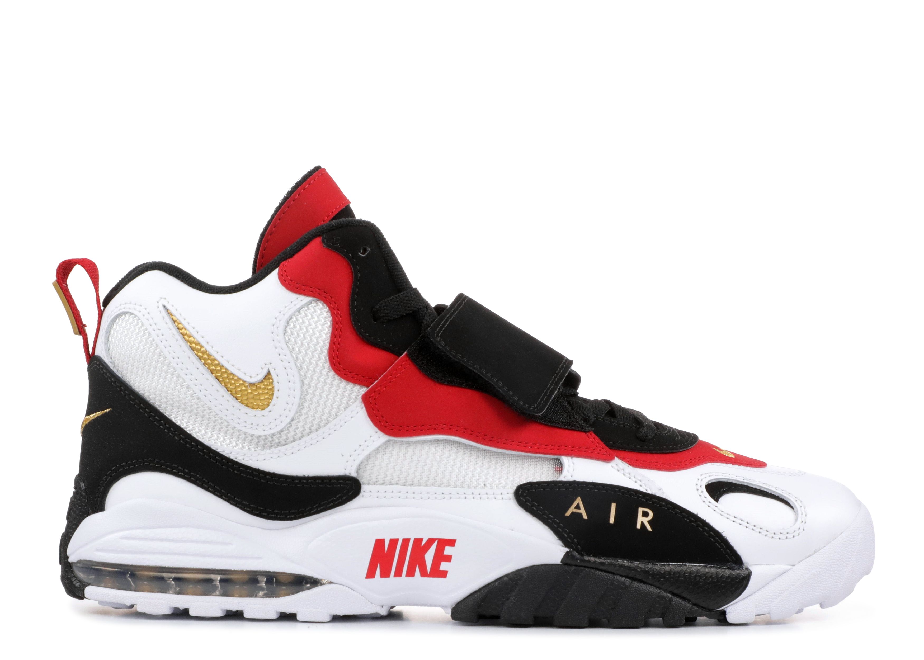 Nike Air Max Sped Turf 49ers Sneakers Men\'s Size 8.5 Red, White, Black, And Gold Nike Air Max Speed Turf 49ers | eBay main image 4