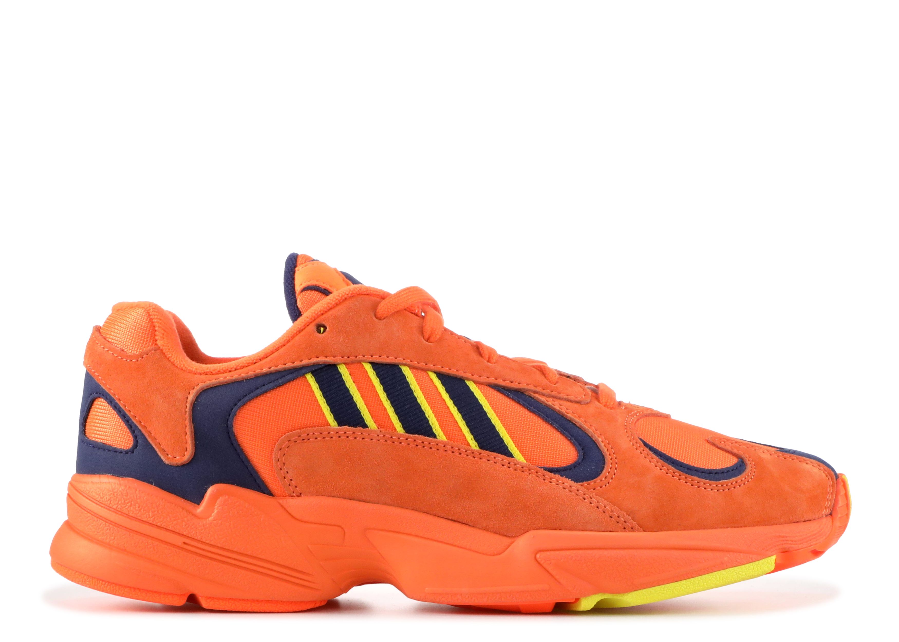 ADIDAS YOUNG 1. HI - RES ORANGE LOW TOP SHOES NAVY BLUE MEN\'S SIZE 9 ADIDAS YOUNG 1. HI - RES ORANGE LOW TOP SHOES NAVY BLUE MEN  main image 3