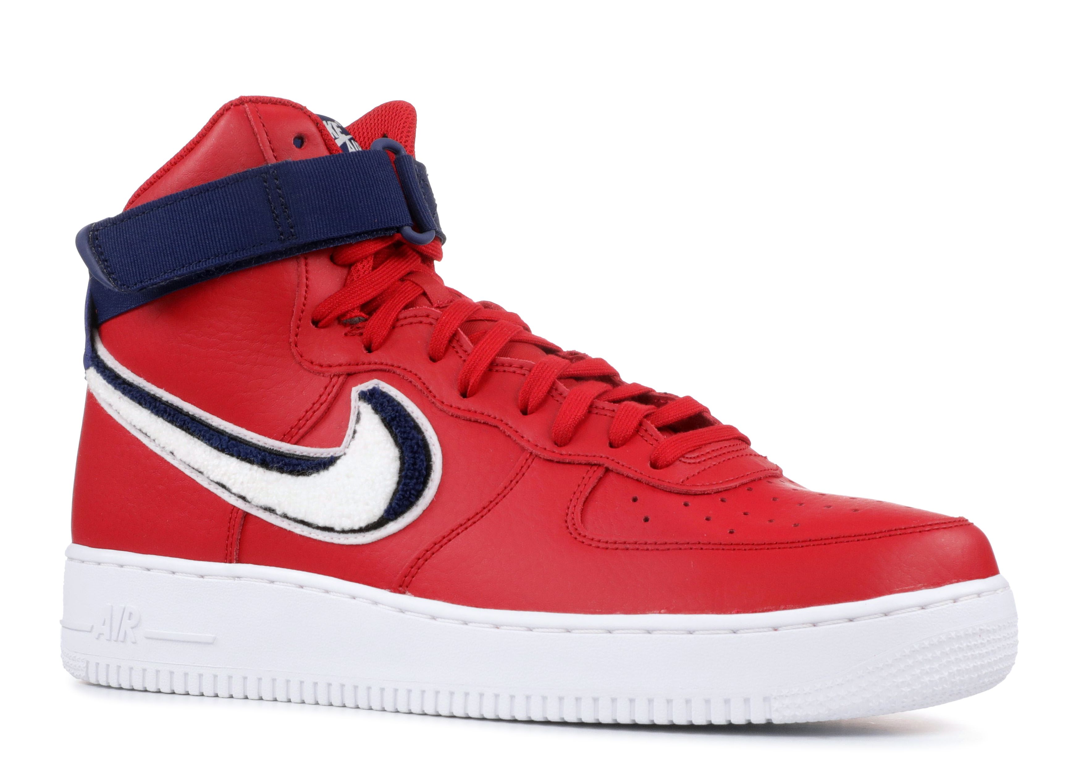 Nike Air Force 1 High '07 LV8 Red 2018