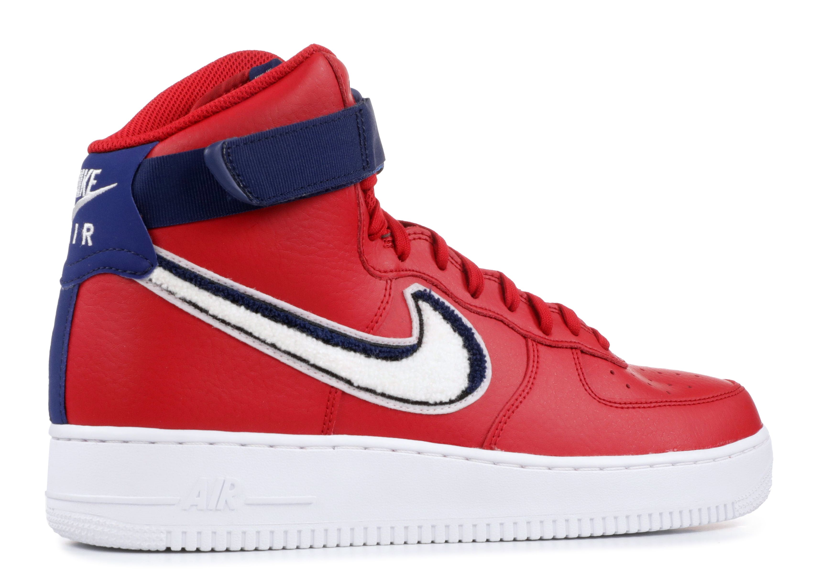 air force 1 07 lv8 red white blue
