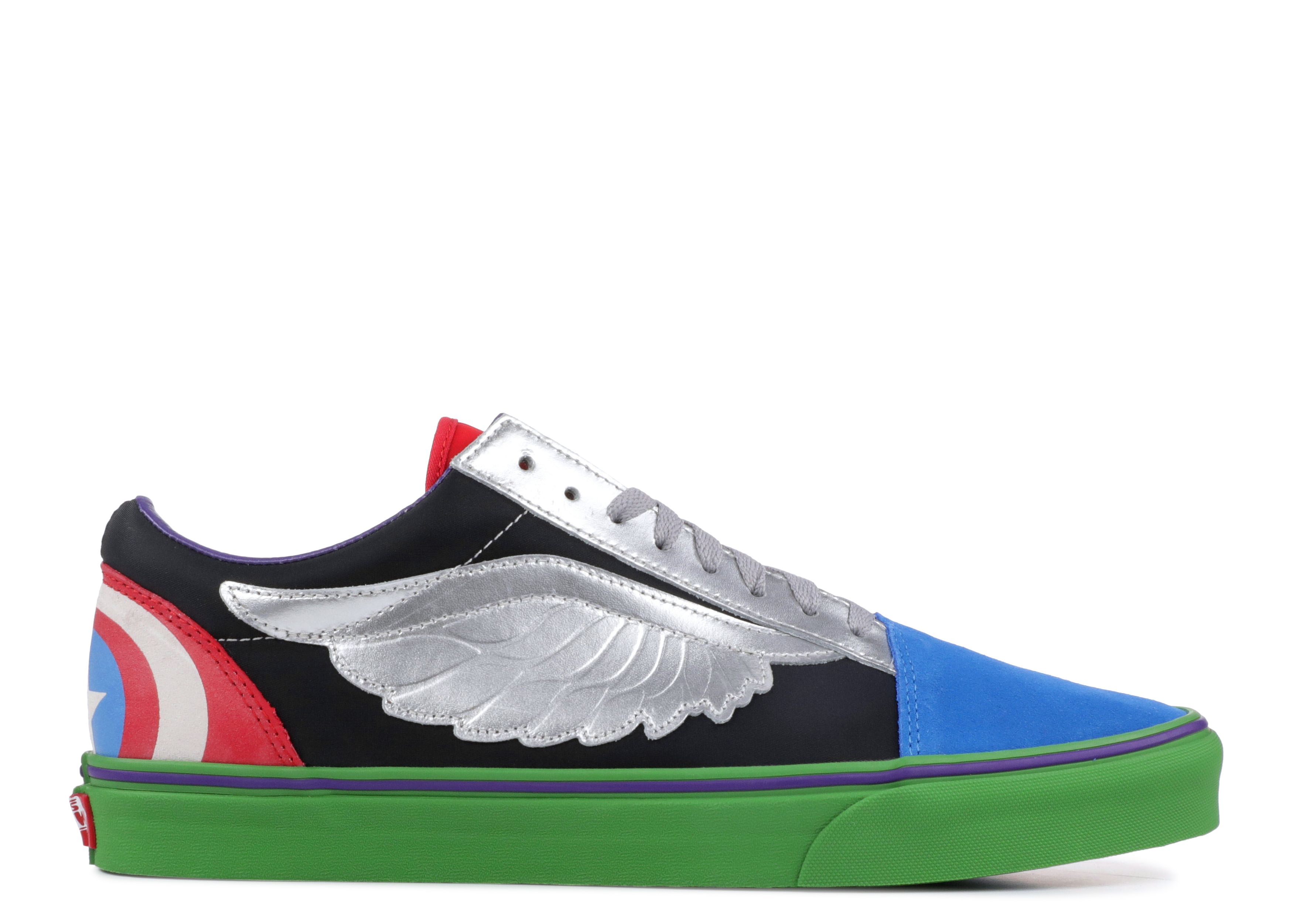 Marvel X Old Skool 'Avengers' Vans VN0A38G1U3V avengers