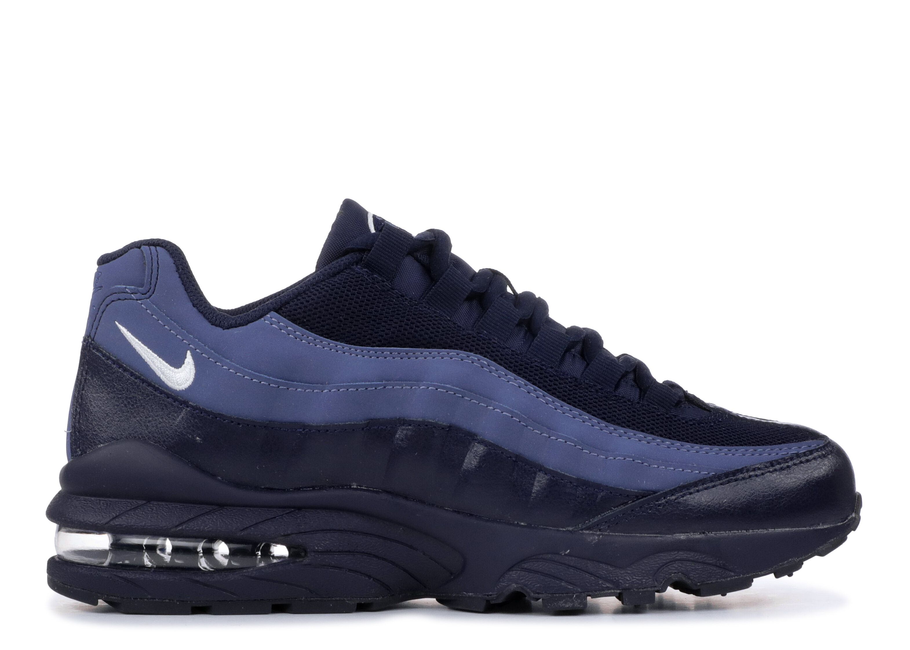 2018 Nike Air Max 95 Premium “Blackened Blue” shoes Nike Air Max 95 Premium Blackened Blue/Camper Green  main image 4