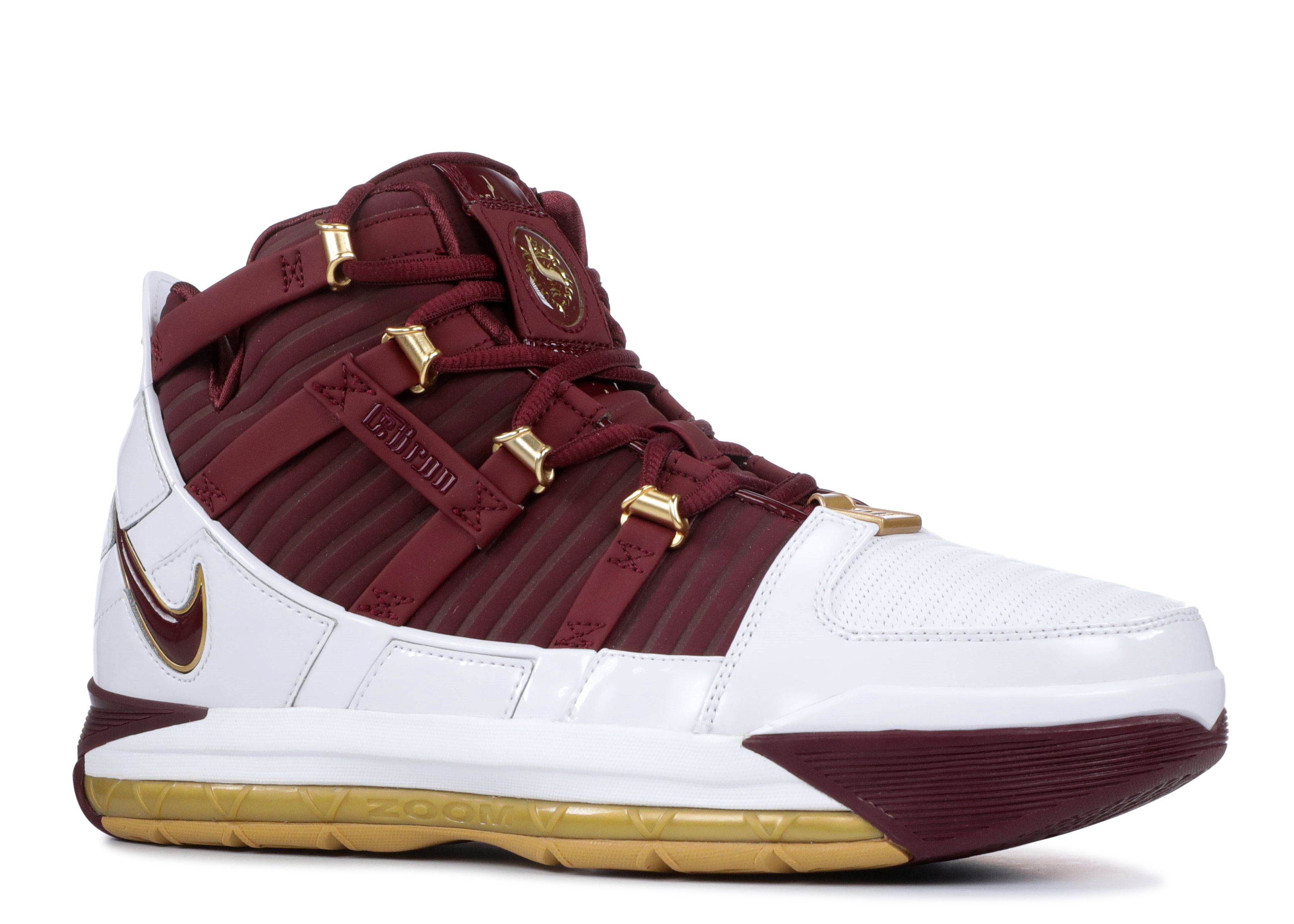 nike lebron 3 marron