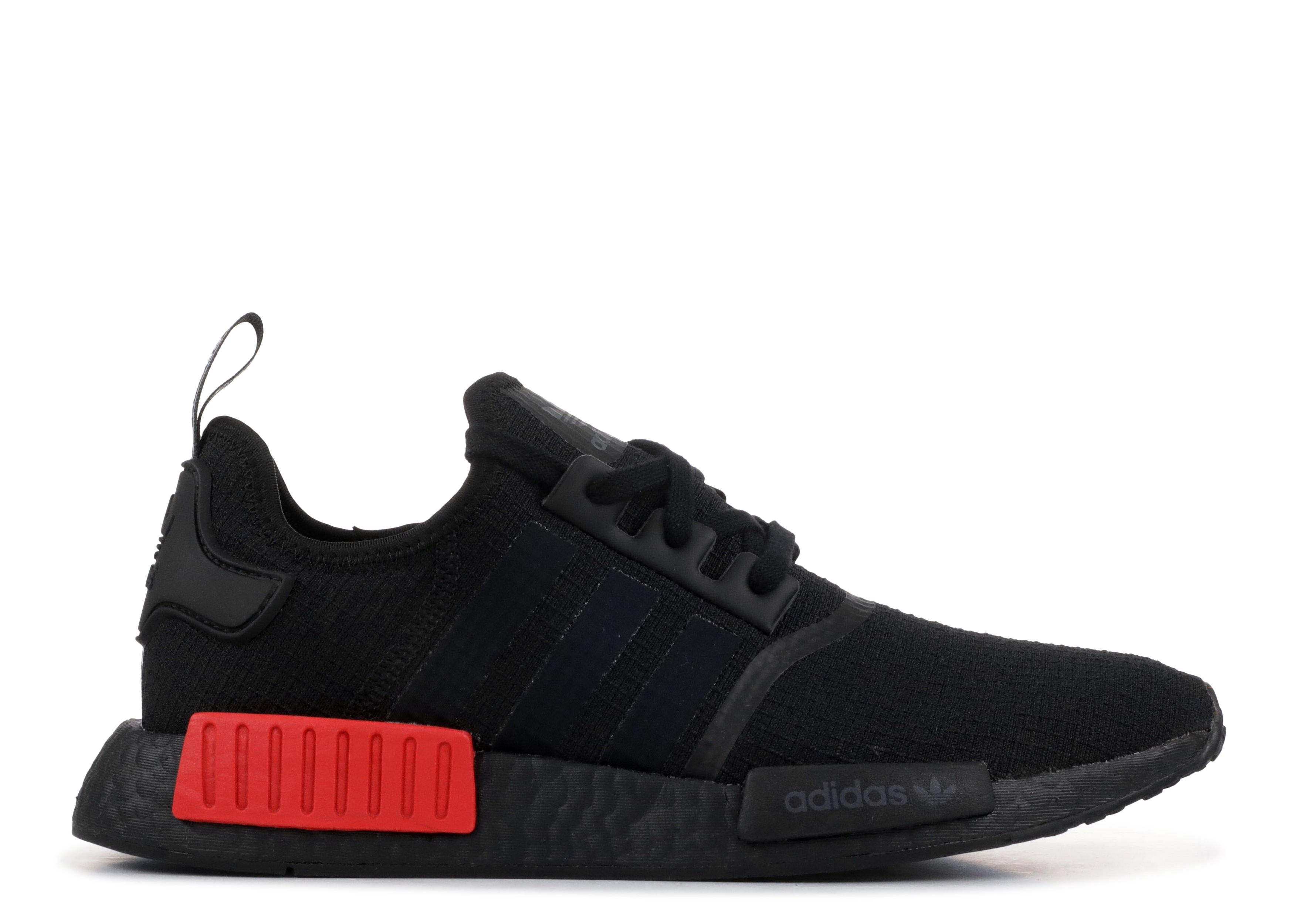 NMD_R1 'Ripstop' - Adidas - B37618 - core black/core black/lush red |  Flight Club Japan