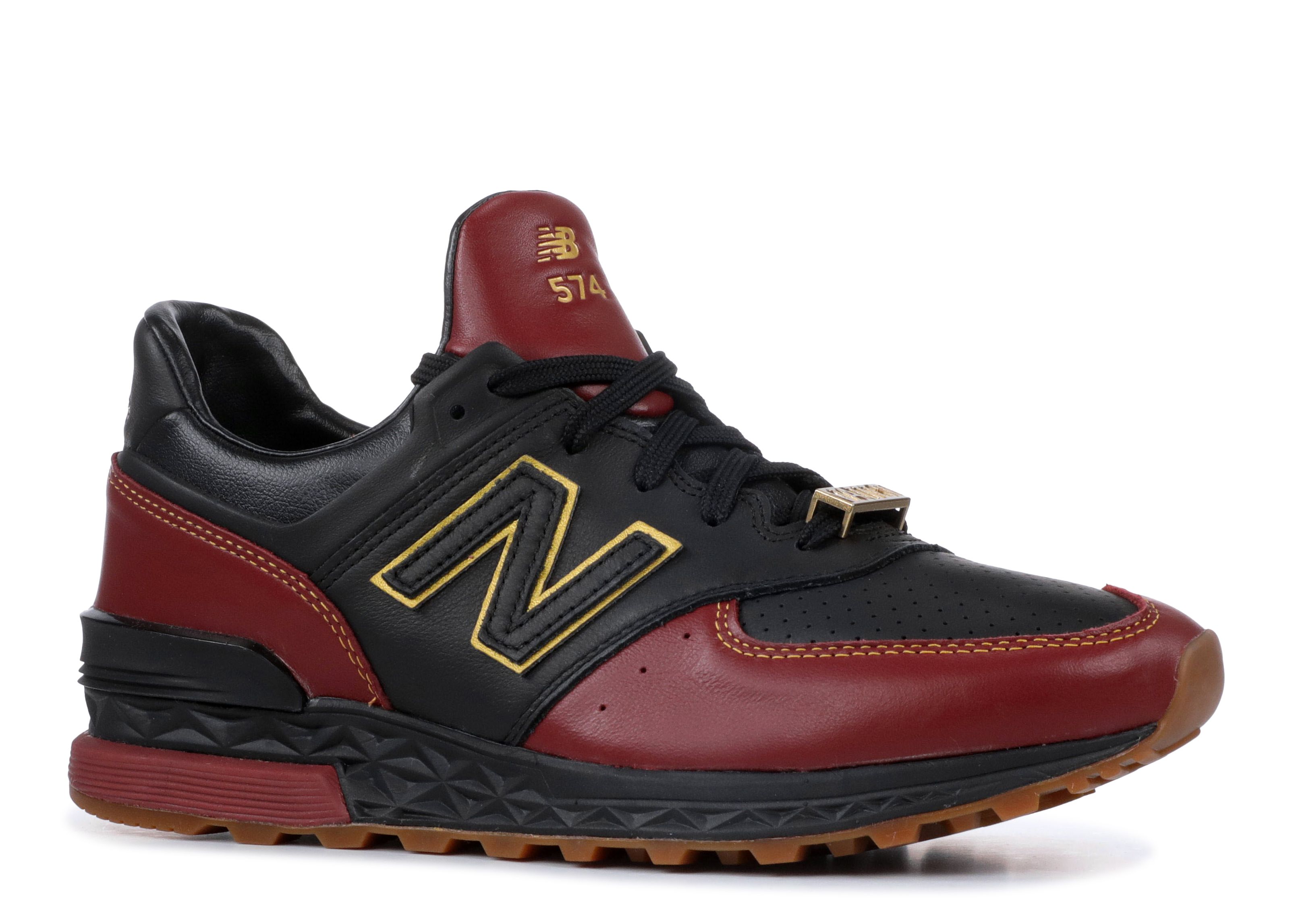 New balance 574 sport black and red best sale