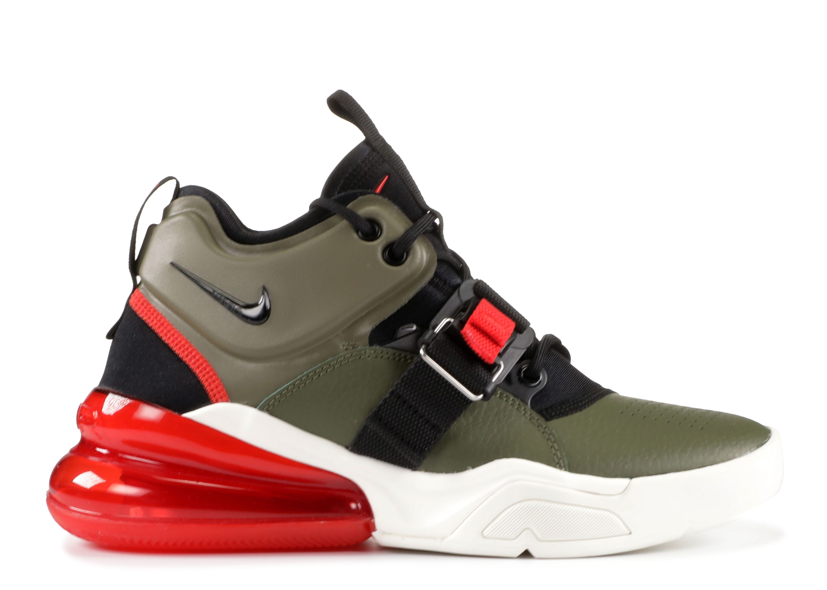 Nike Air Force 270 Men’s Sneakers White/ Metallic Silver AH6772 -100 Size 11 Nike Air Force 270 main image 2