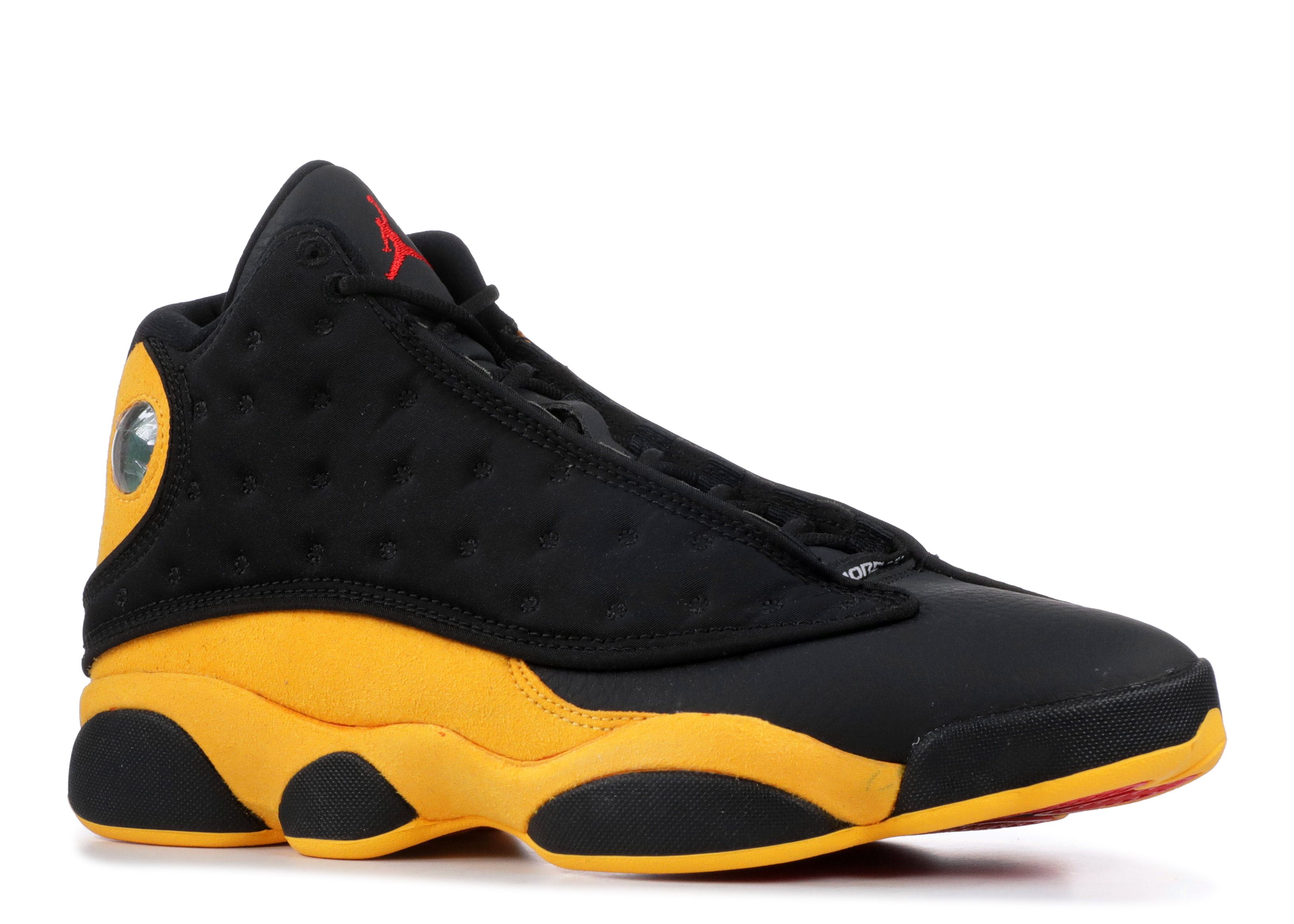 black and yellow 13s