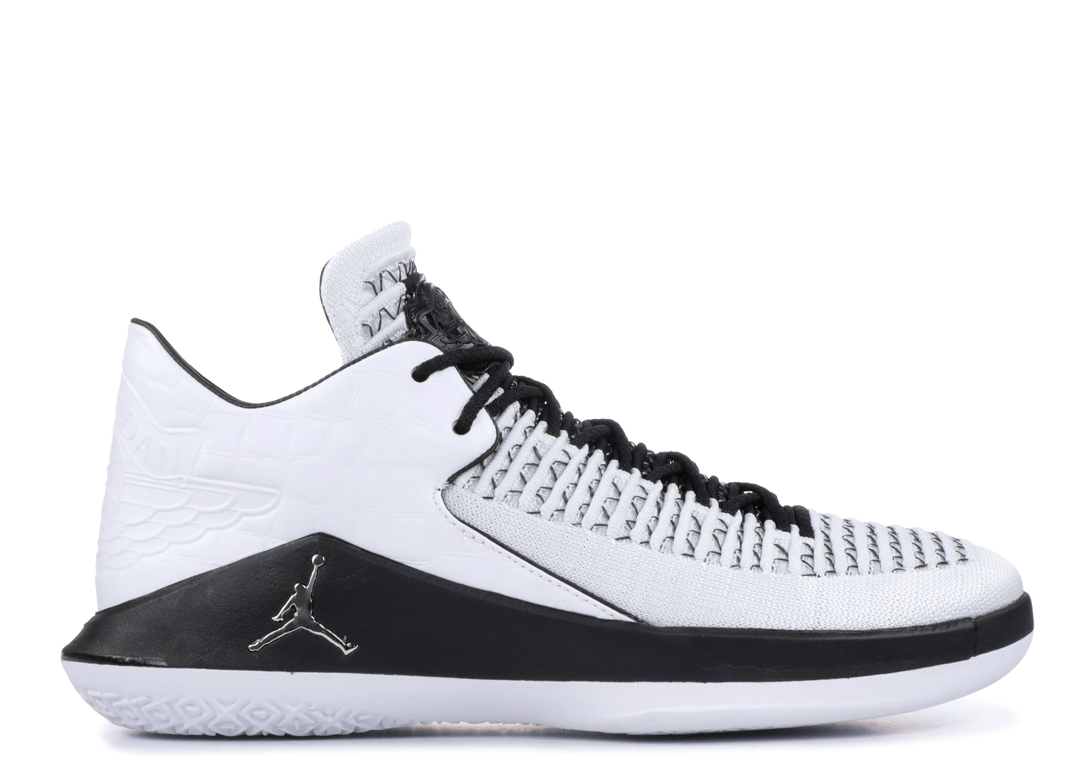 AIR JORDAN  Black and White Wing It Nike Air Jordan 2 II Retro Wing It White Black Size... | Depop main image 2