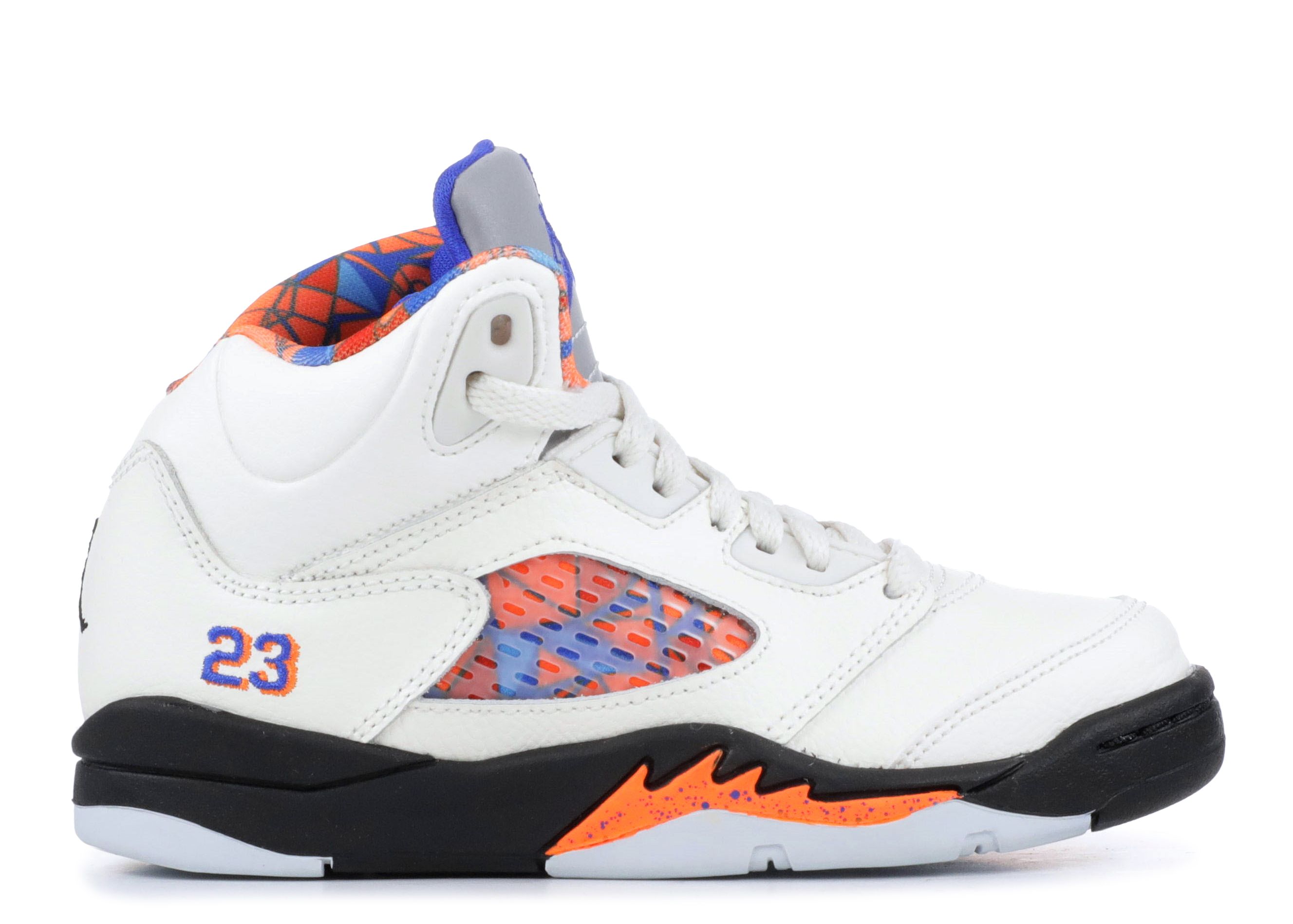 jordan 5 blue orange