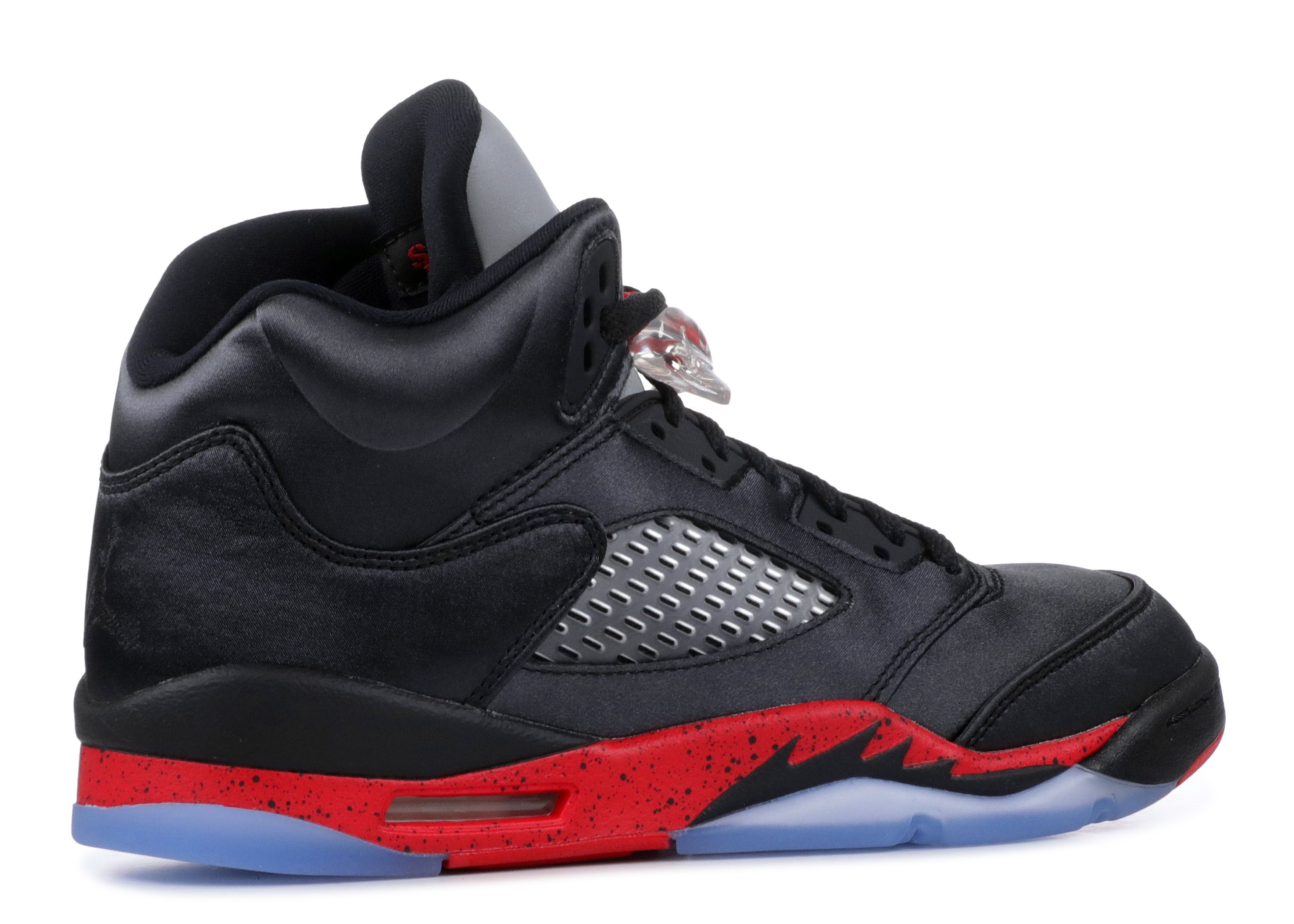 Jordan retro 5s black Clearance