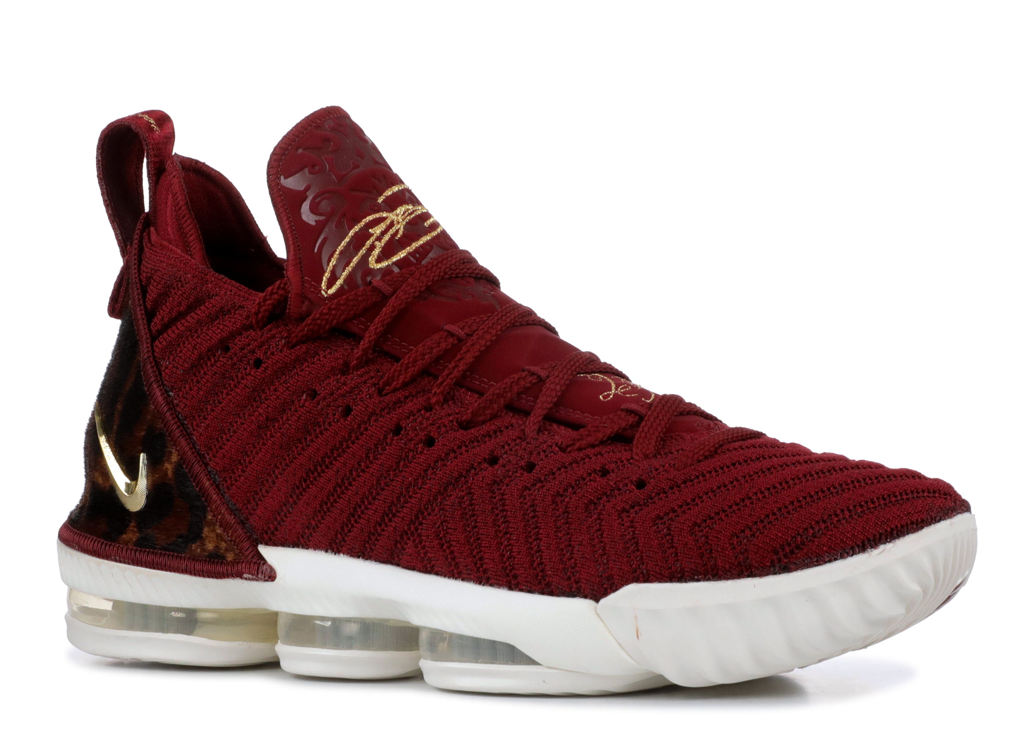 lebron 16 red and gold