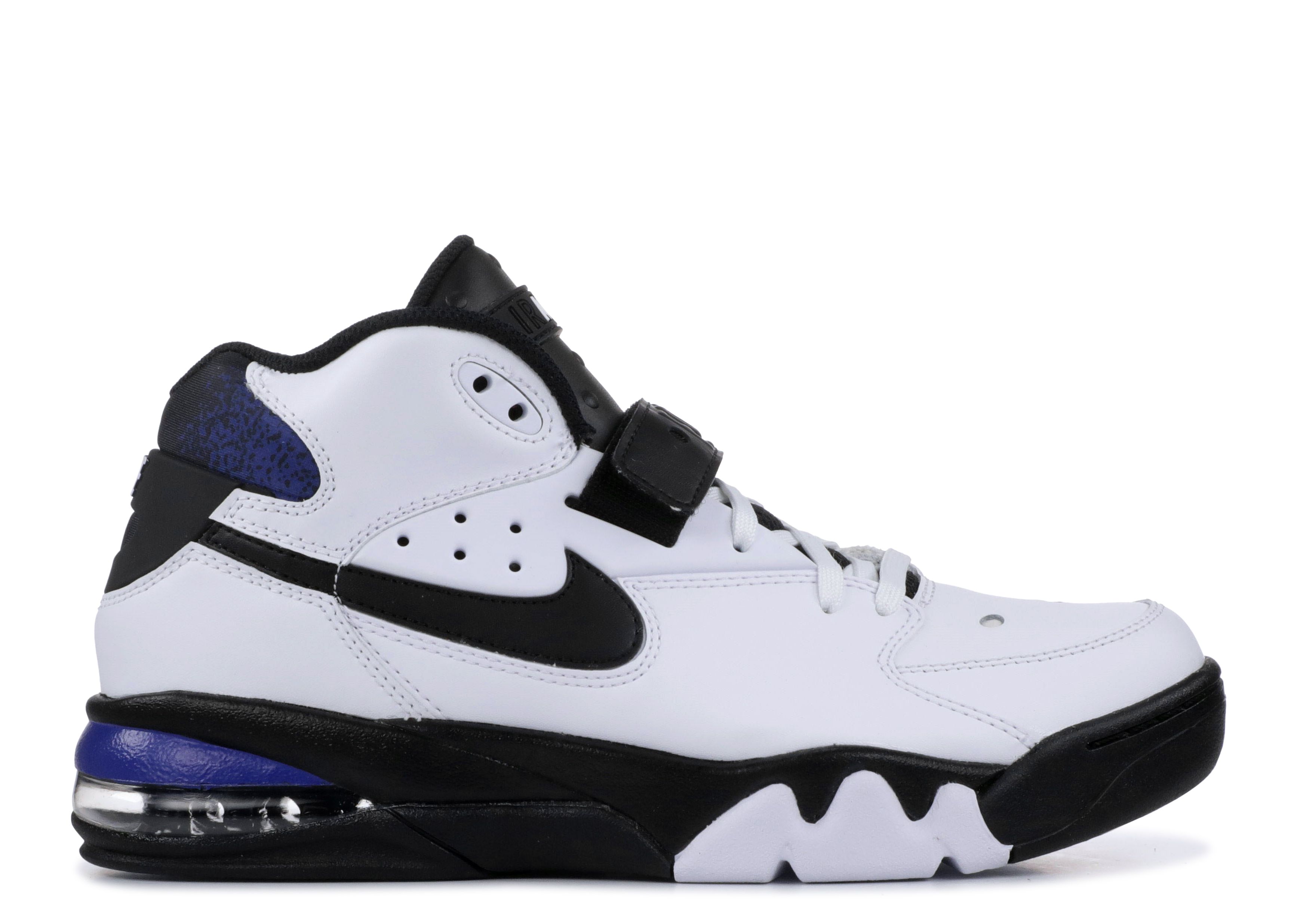 nike air force max black and white