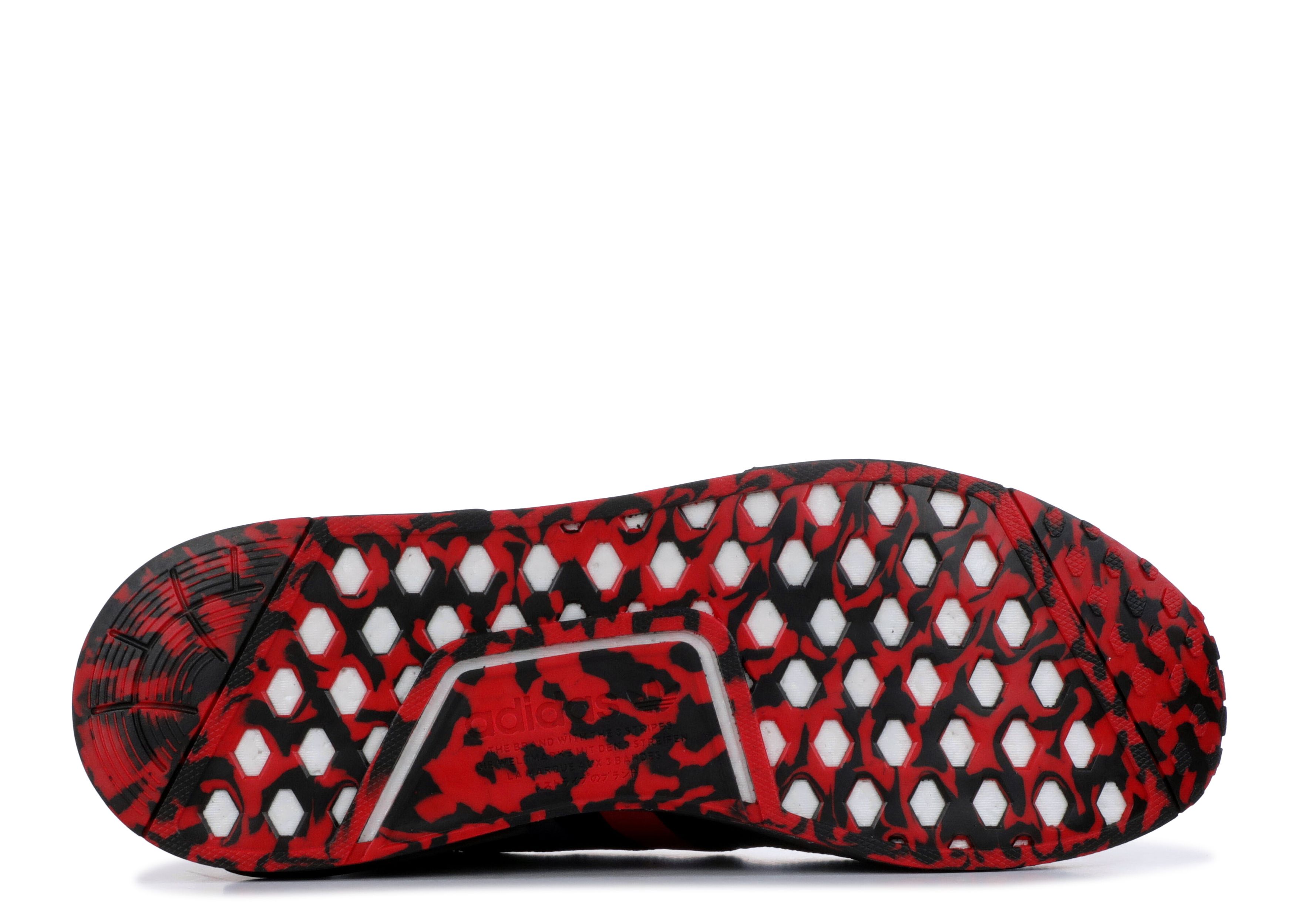 NMD_R1 'Red Marble' Adidas G26514 black/grey/red Flight Club