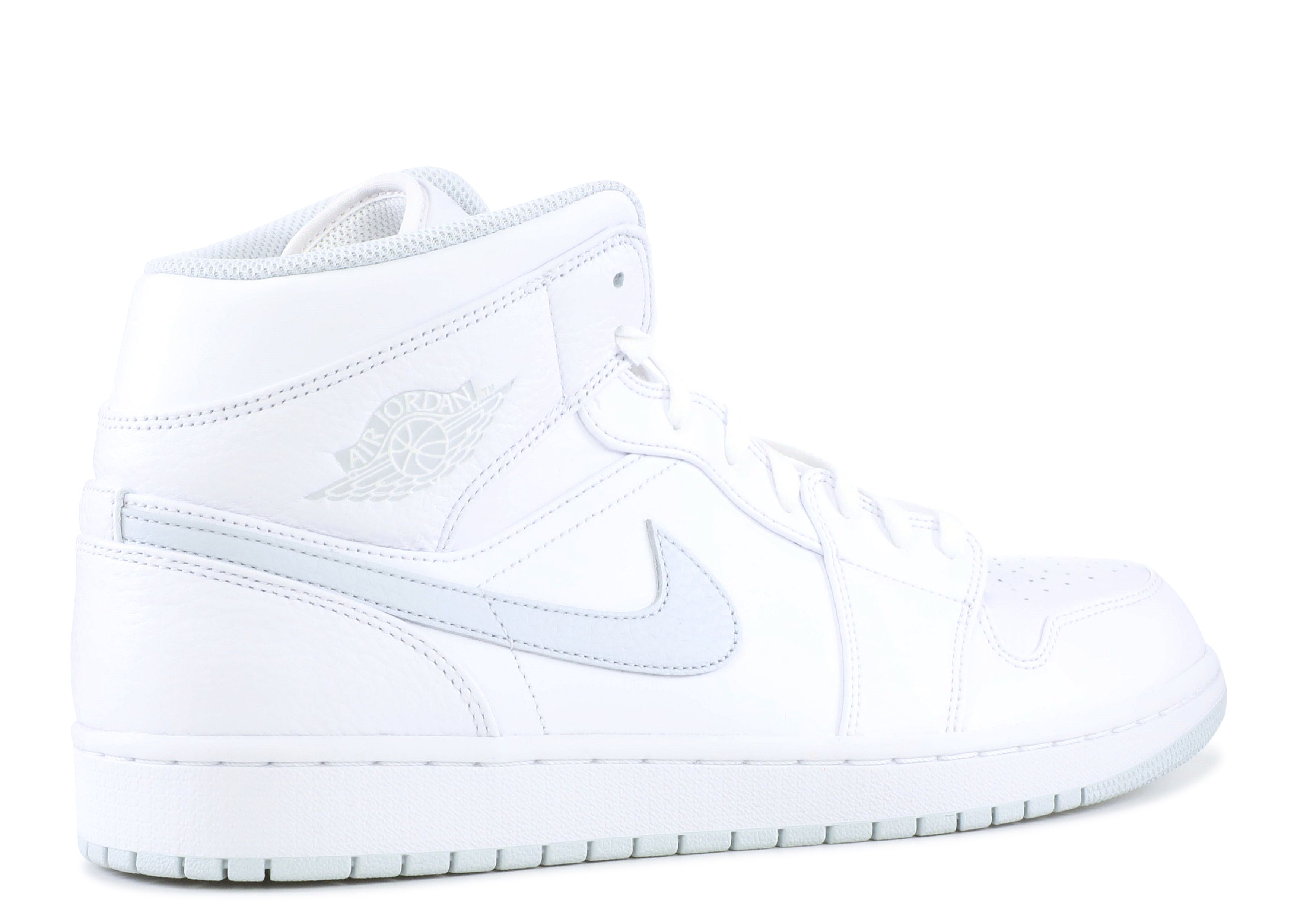 Jordan 1 Retro Mid White Platinum