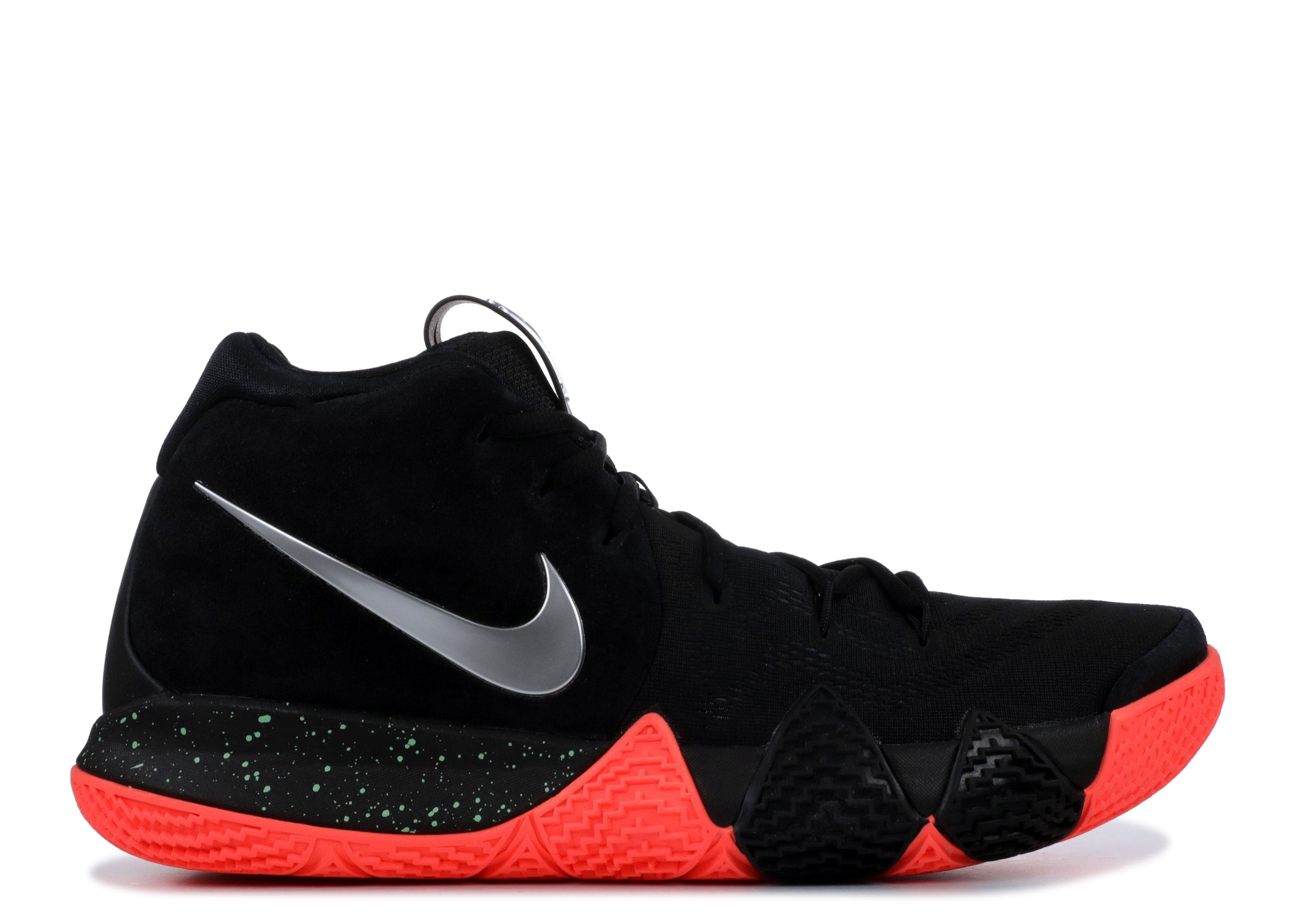 Black Kyrie Orange And White Nike Kyrie TV PE 