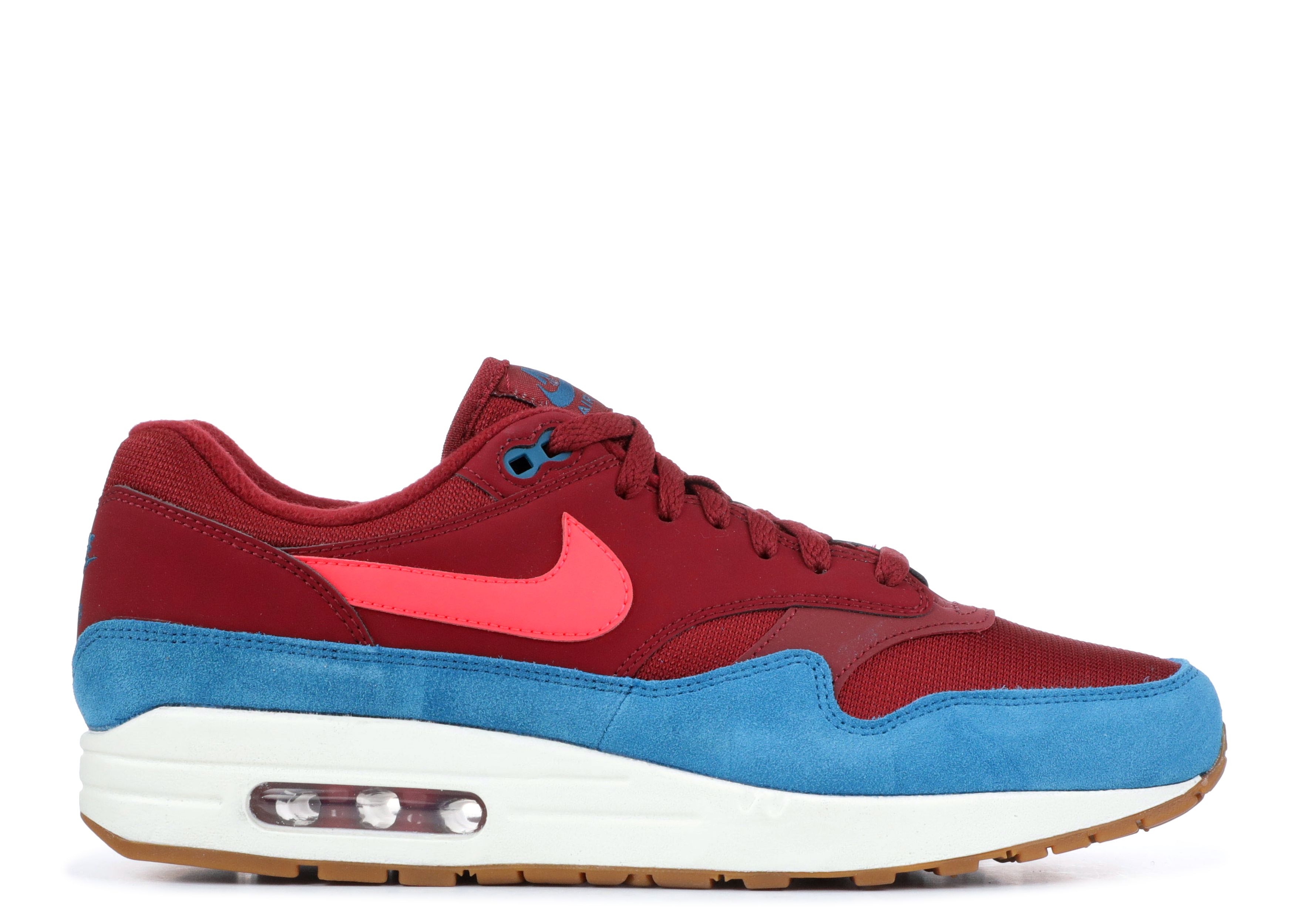 Nike Air Max 1 AH8145-601 Team Red Orbit Green Abyss Burgundy Teal Size 8 men\'s Nike Air Max 1  main image 2