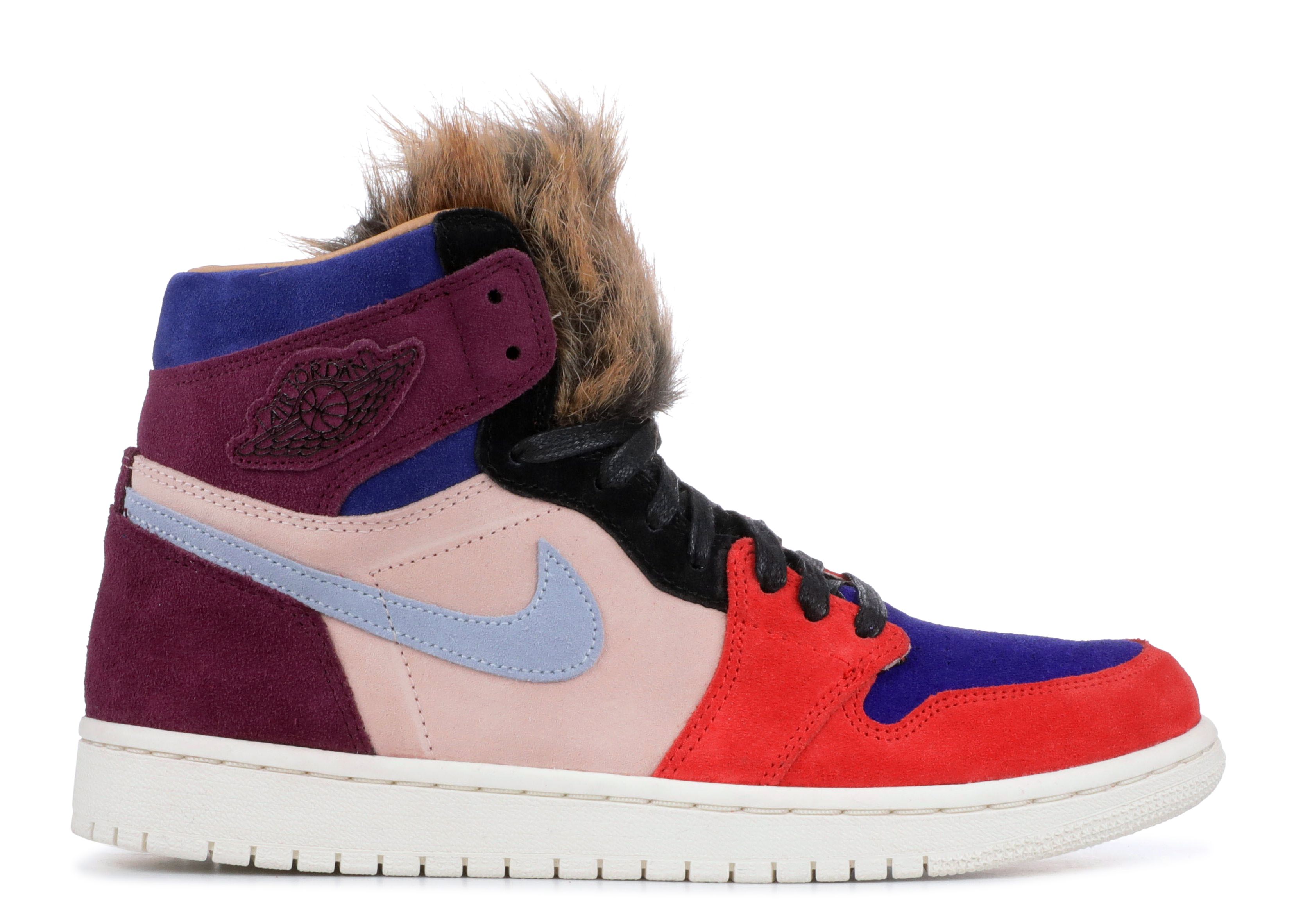 pink court jordan 1