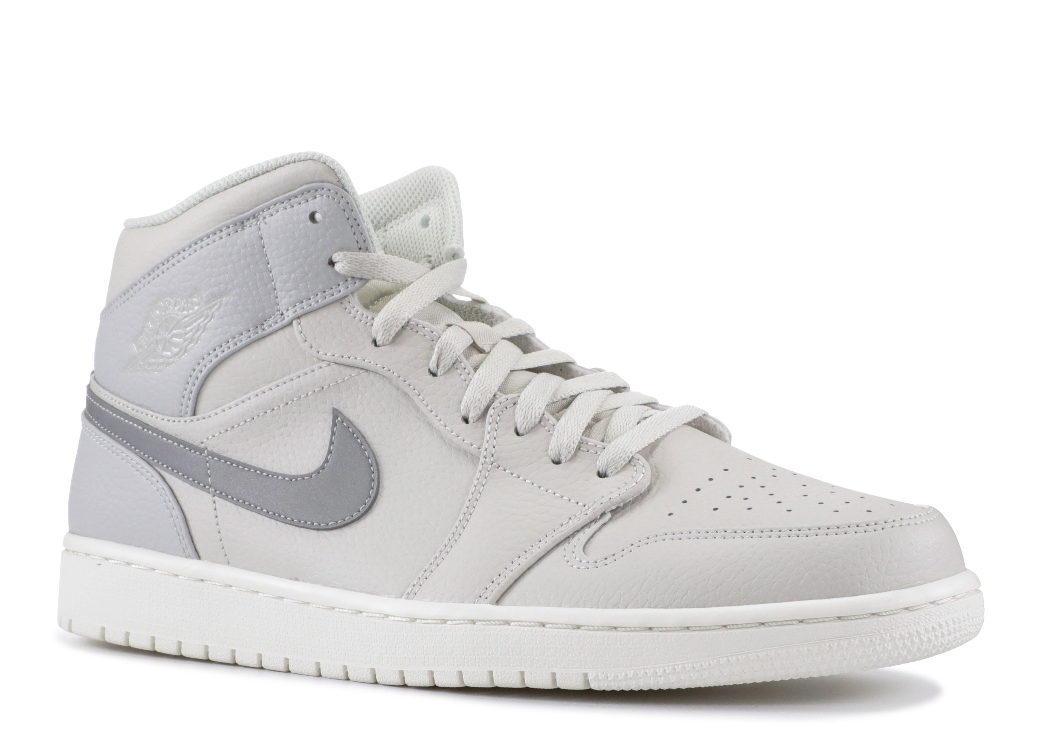 jordan 1 mid bone grey