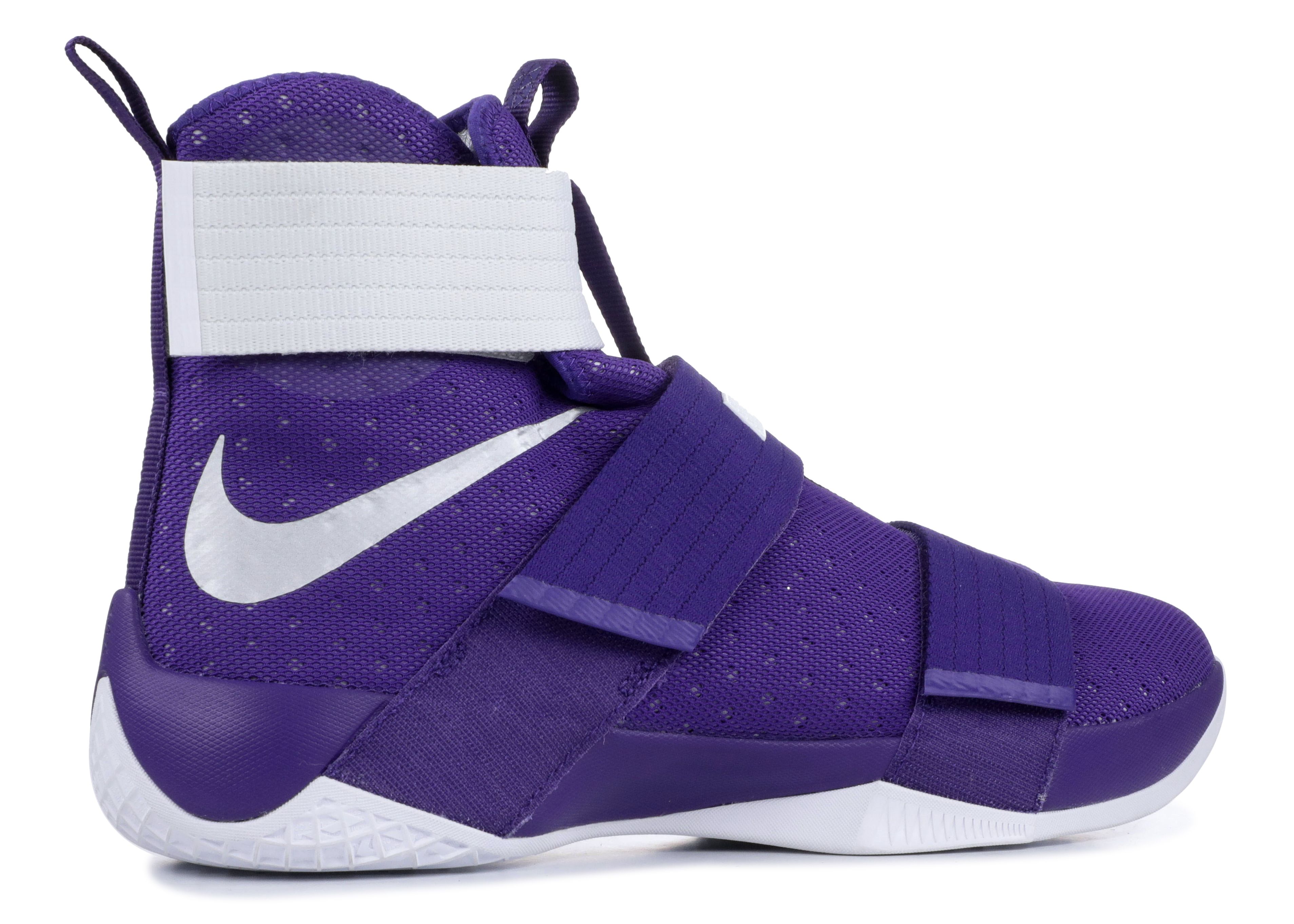 lebron soldier 10 black and purple