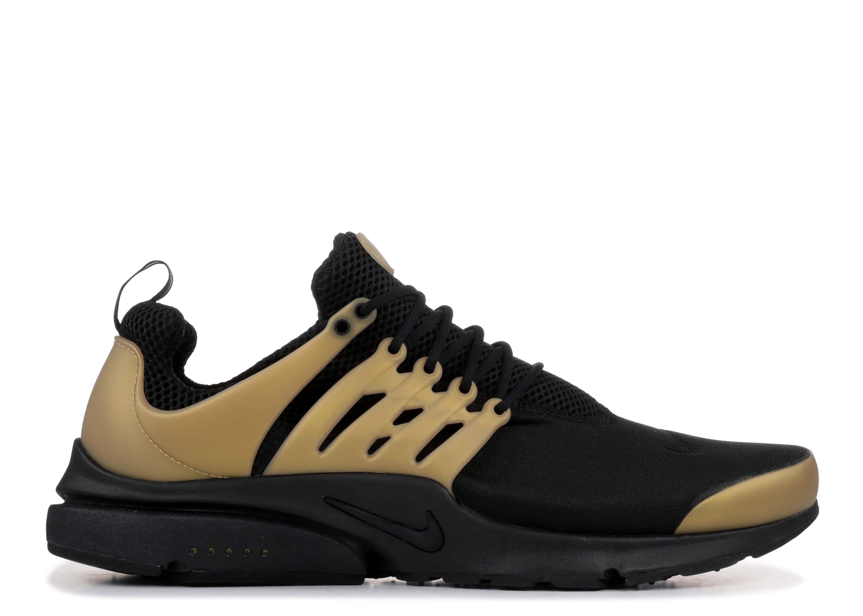 Air Presto Essential 'Metallic Gold' Nike 848187 007 black