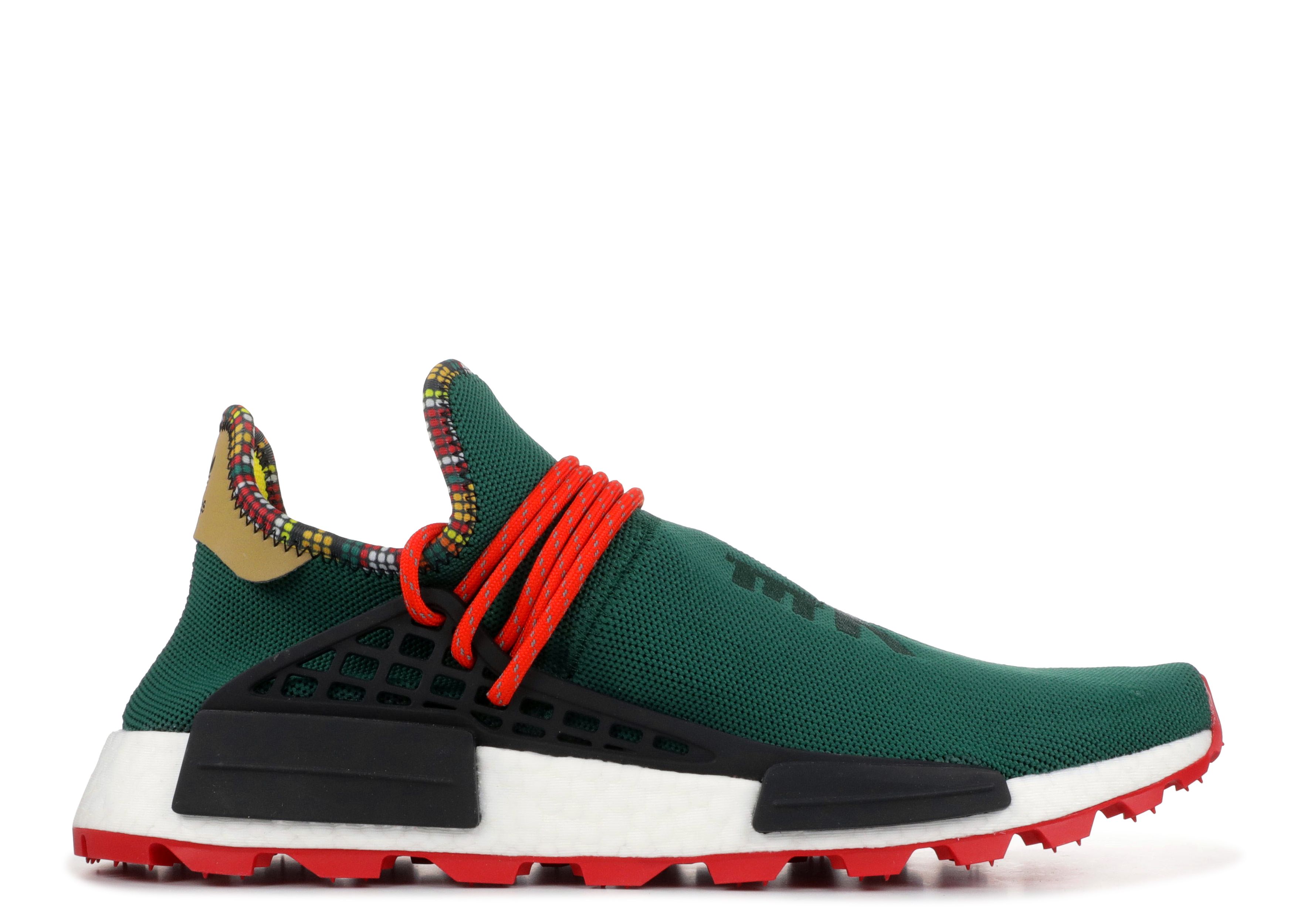 Pharrell X NMD Human Race 'Inspiration Pack' Asia Exclusive - Adidas -  EE7584 - green/orange/red | Flight Club Japan