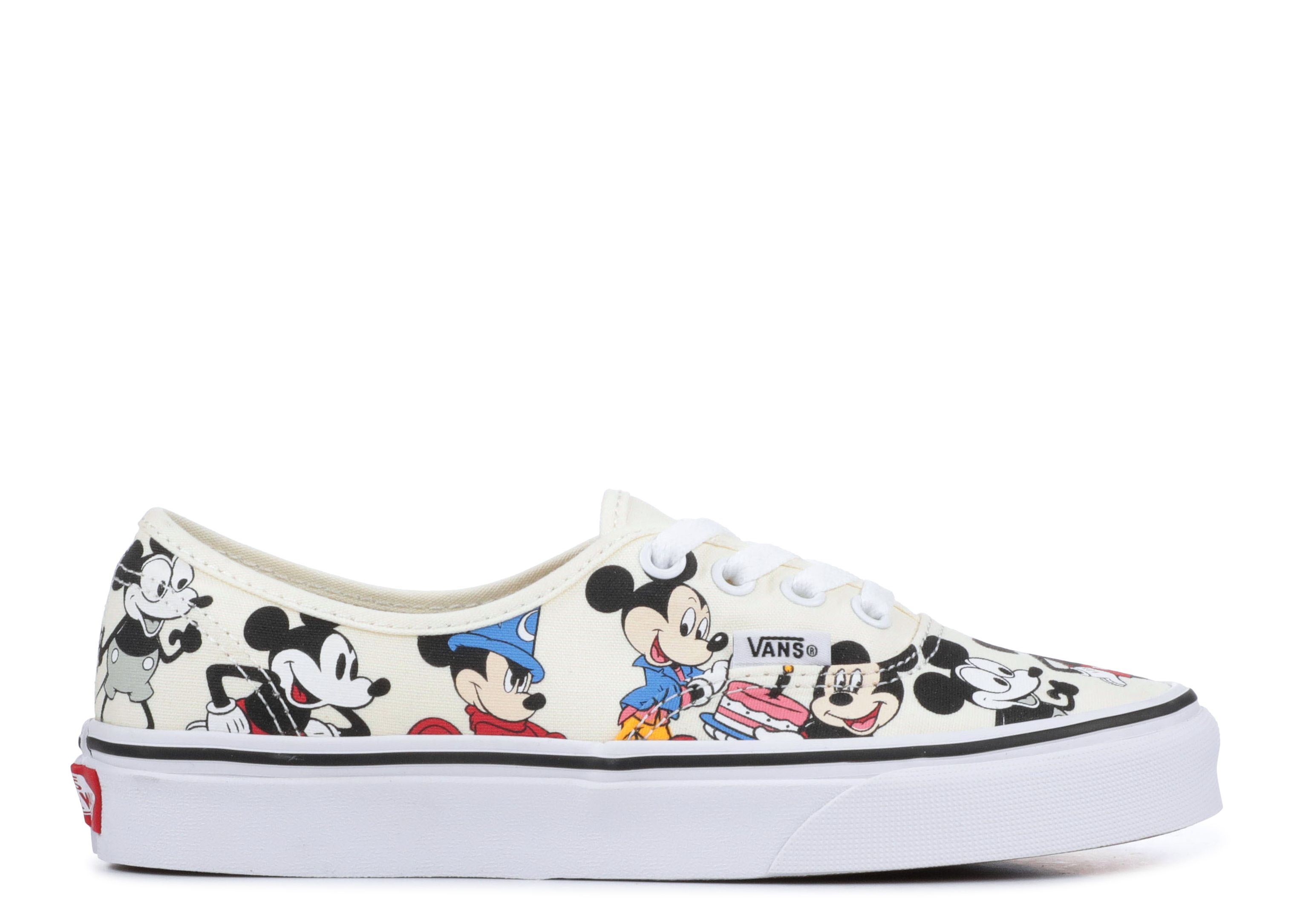vans mickey mouse authentic