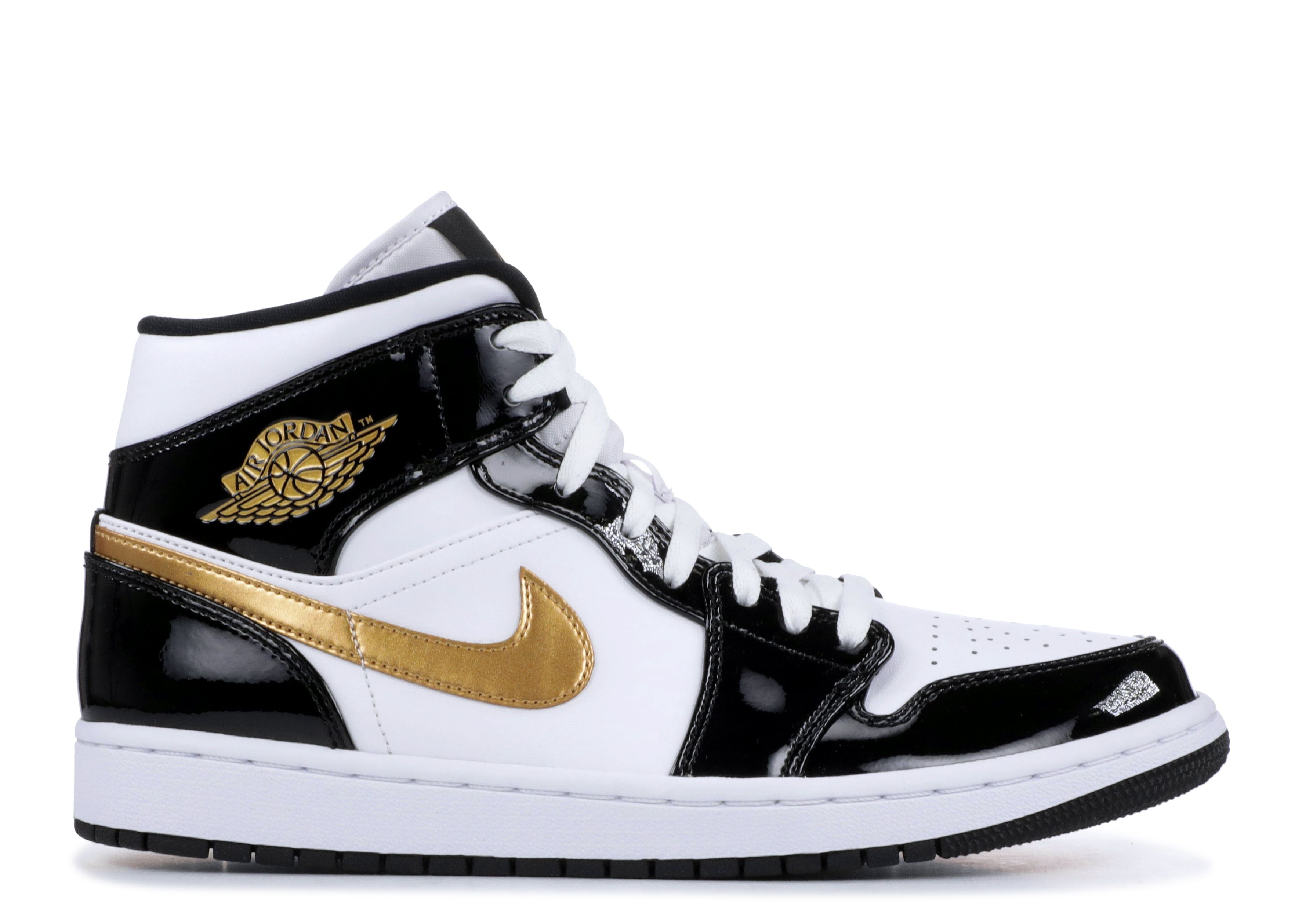 air jordan 1 black and gold