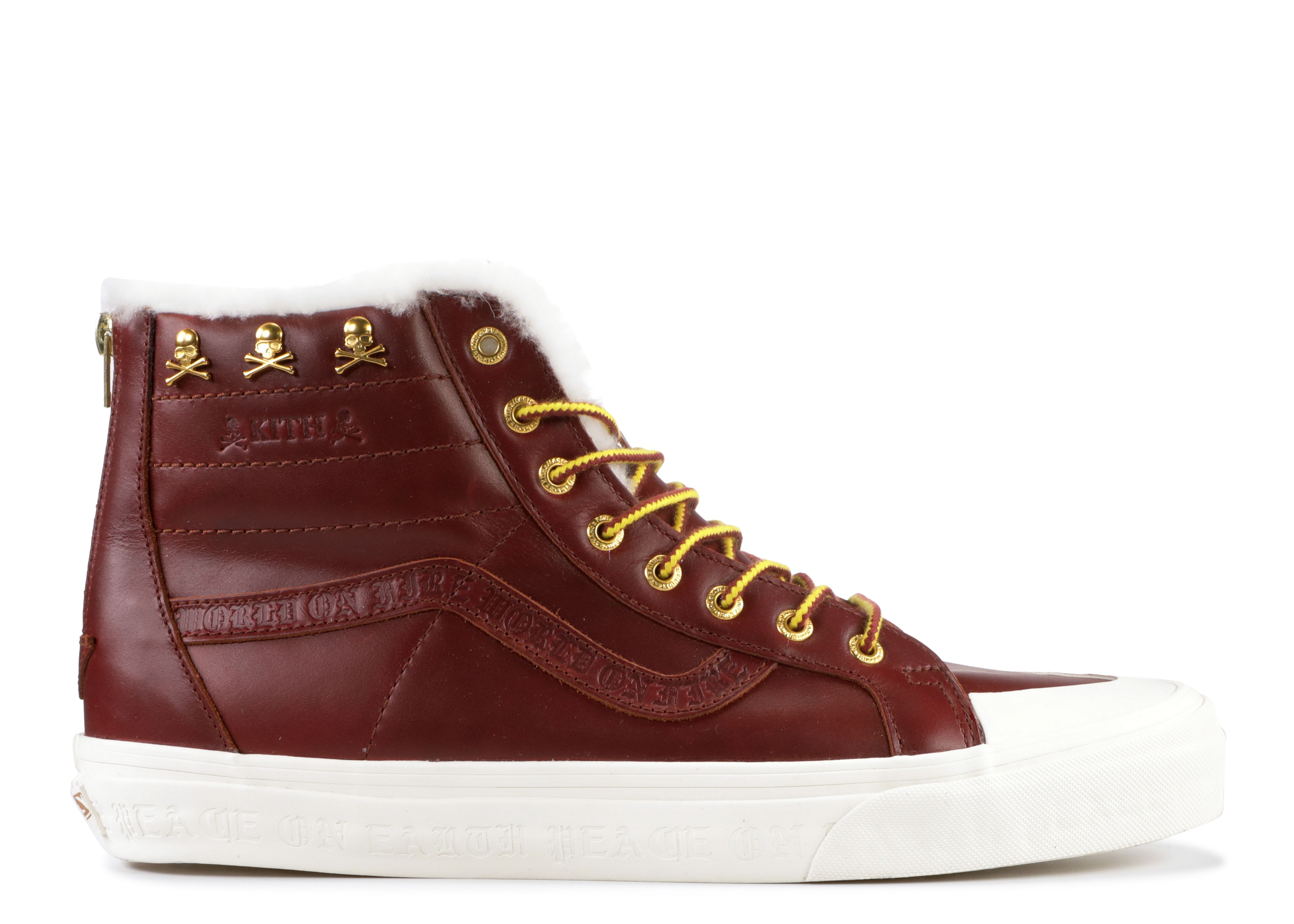 Kith x Mastermind World x Sk8-Hi Reissue Zip LX 'Brown'