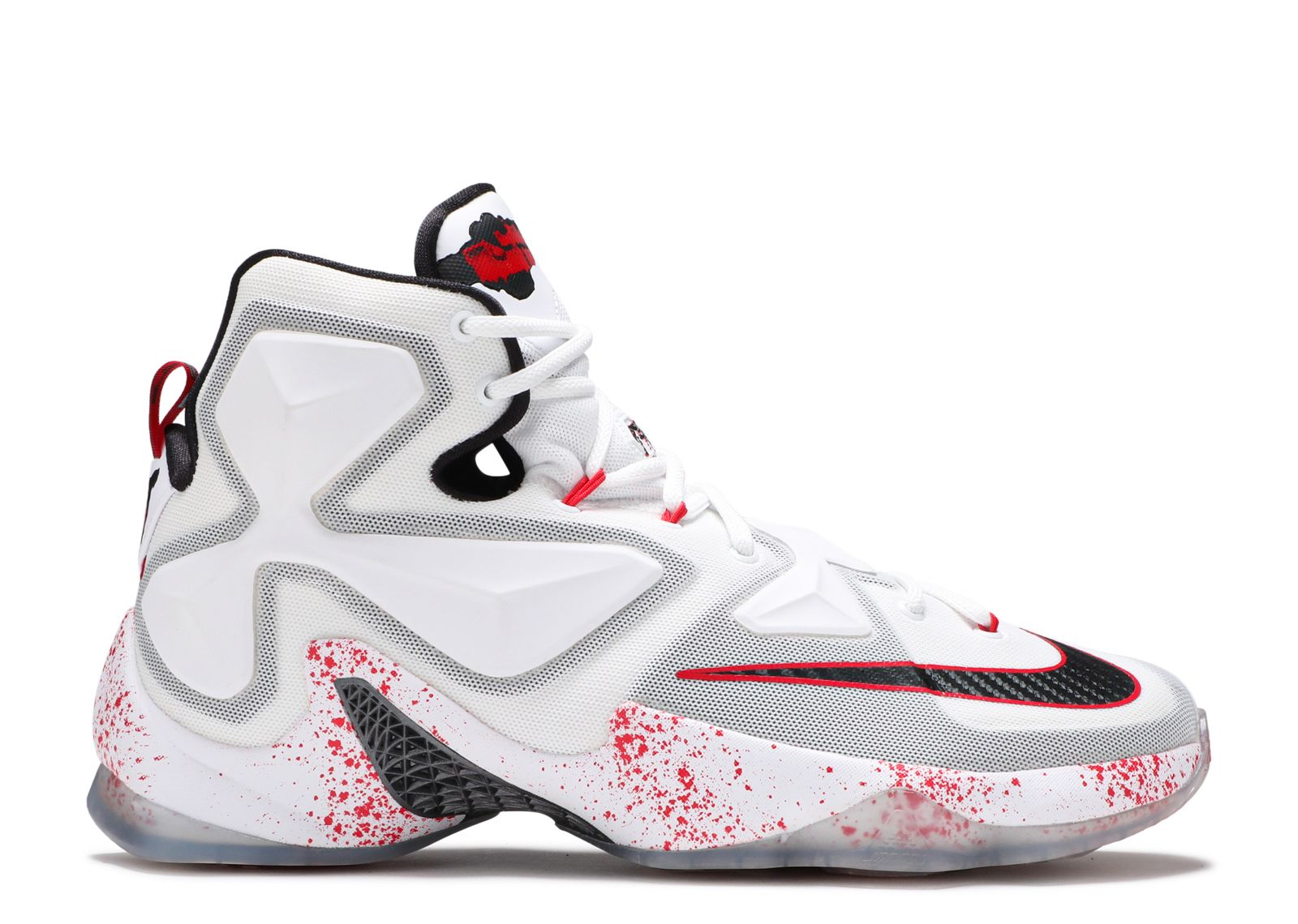 LeBron 13 'Friday The 13th' - Nike - 807219 106 - white/black