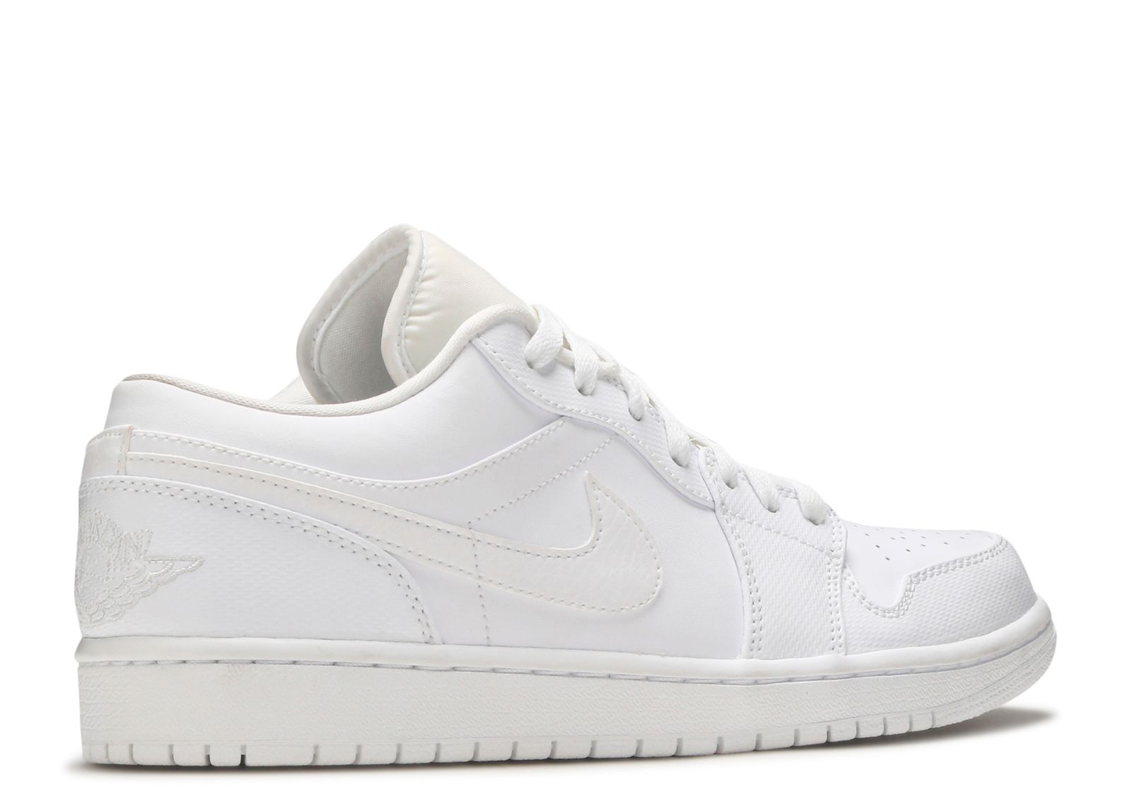 nike air jordan 1 retro low triple white